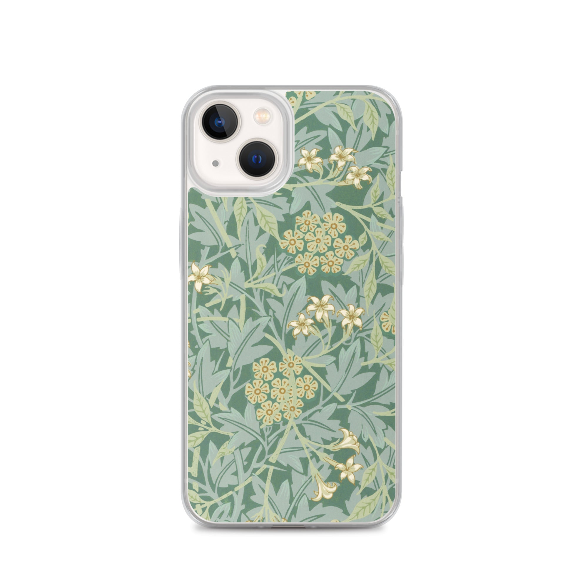Accessories    Clear Case for iPhone®  - Jasmine Pattern by William Morris -  The Culturalife