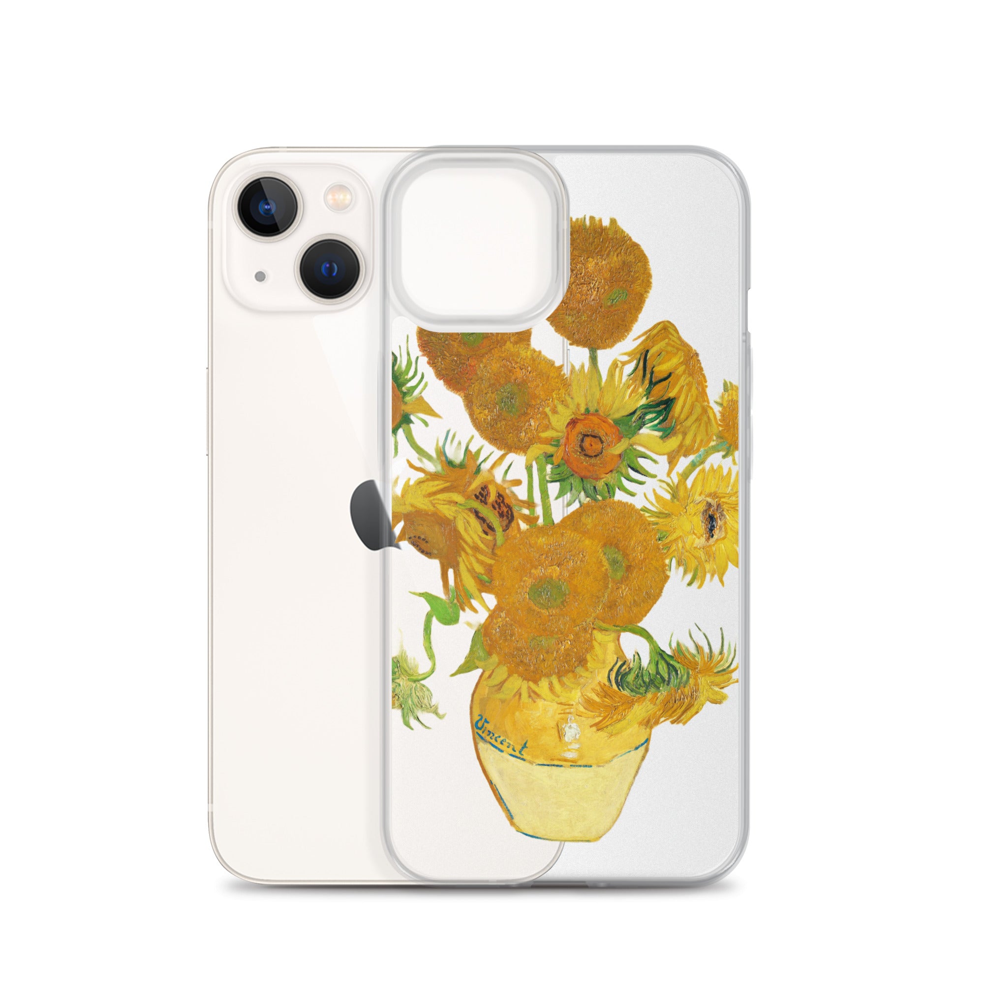 Accessories    Clear Case for iPhone® - Sunflowers by Vincent van Gogh -  The Culturalife