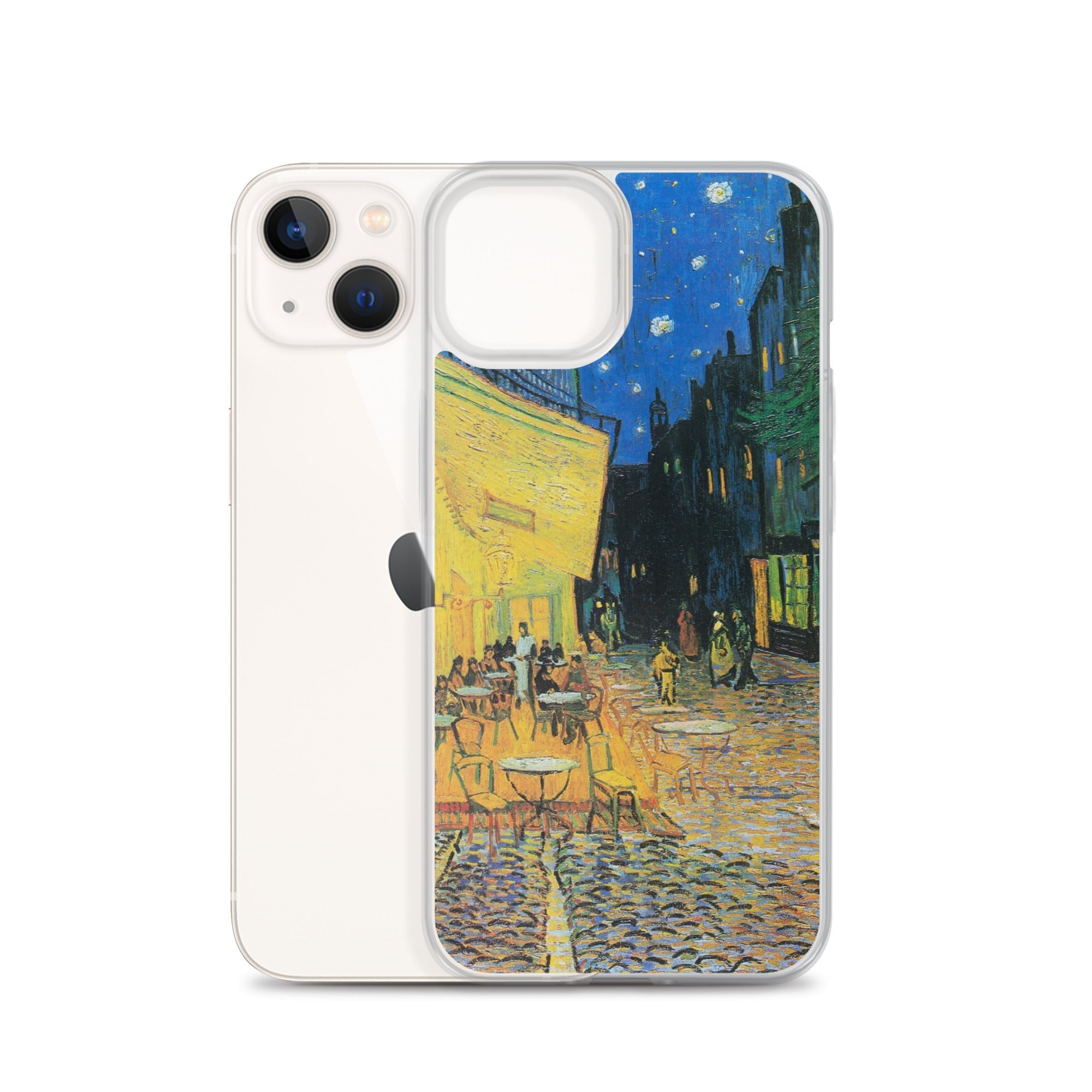     Clear Case for iPhone® - Café Terrace at Night by Vincent van Gogh -  The Culturalife