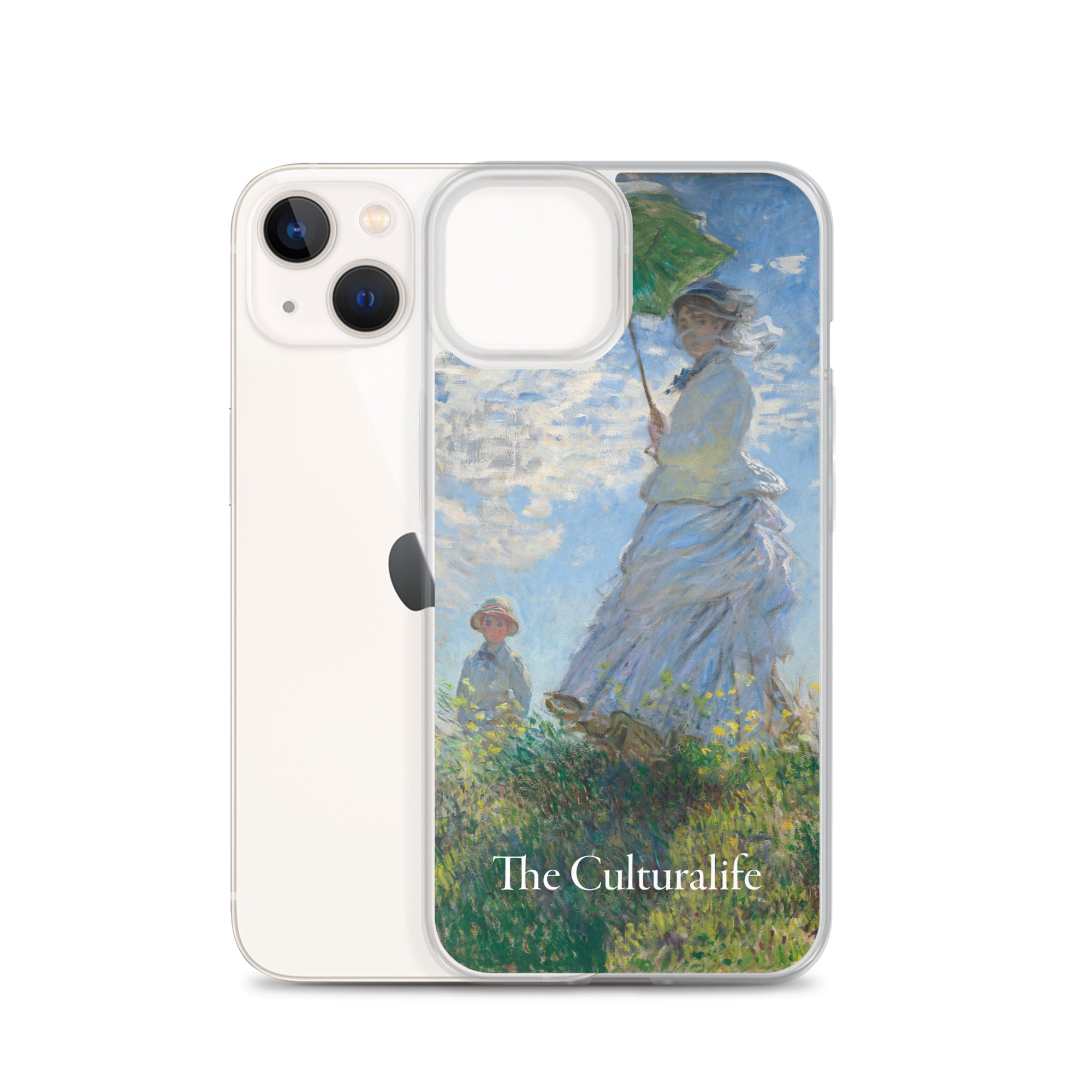     Clear Case for iPhone® - Woman with a Parasol by Claude Monet -  The Culturalife