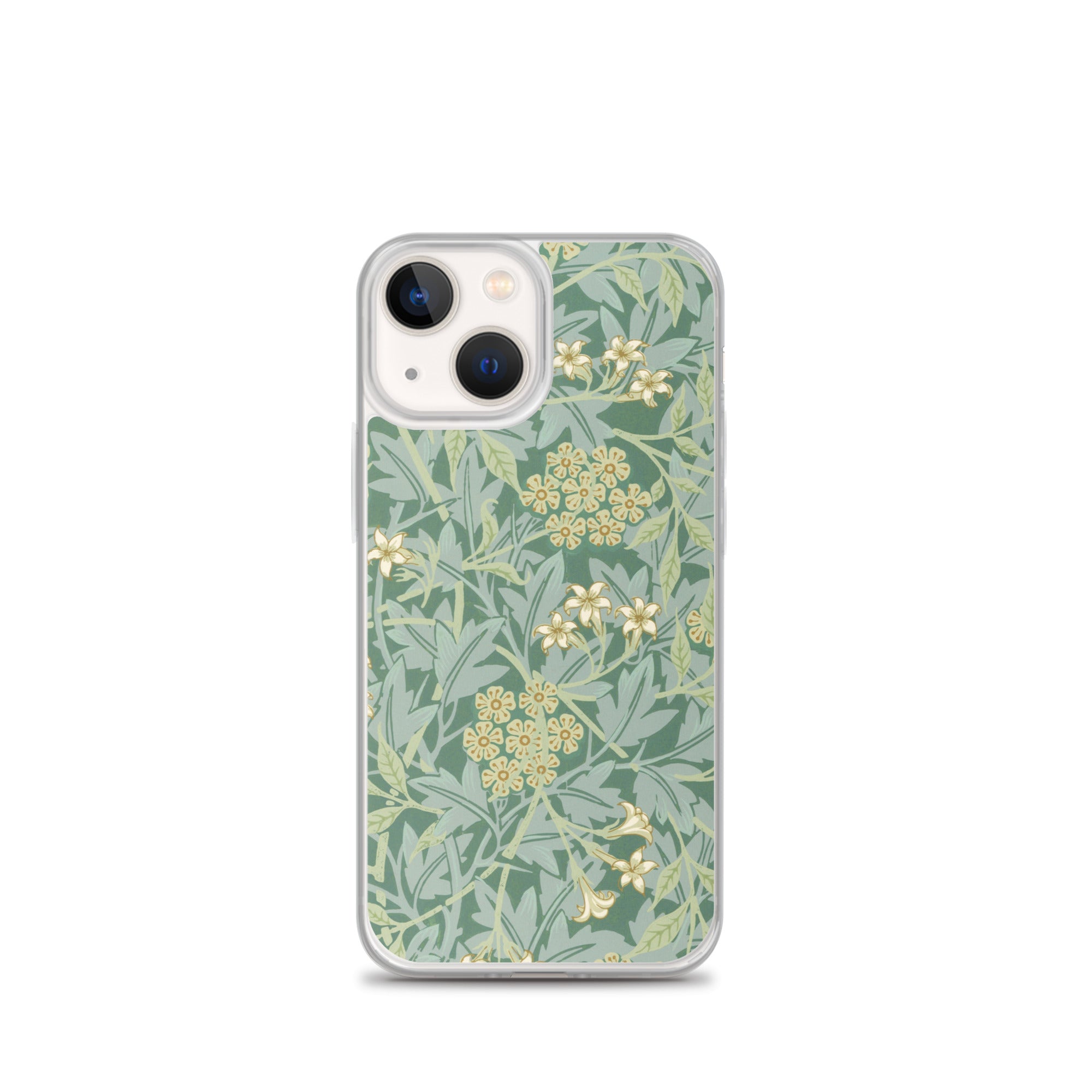 Accessories    Clear Case for iPhone®  - Jasmine Pattern by William Morris -  The Culturalife