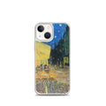    Clear Case for iPhone® - Café Terrace at Night by Vincent van Gogh -  The Culturalife