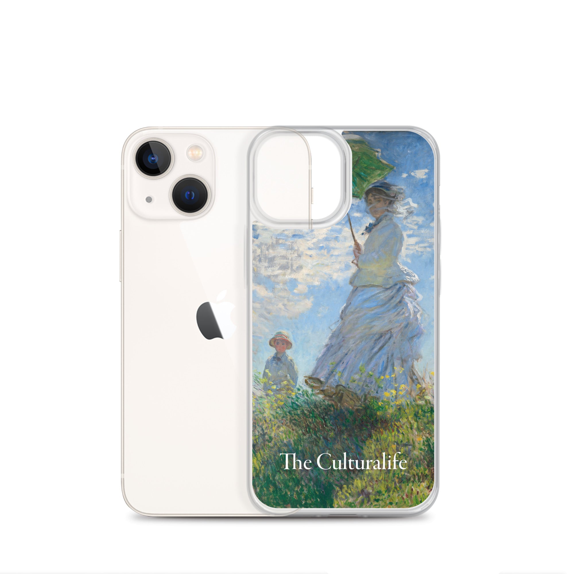     Clear Case for iPhone® - Woman with a Parasol by Claude Monet -  The Culturalife