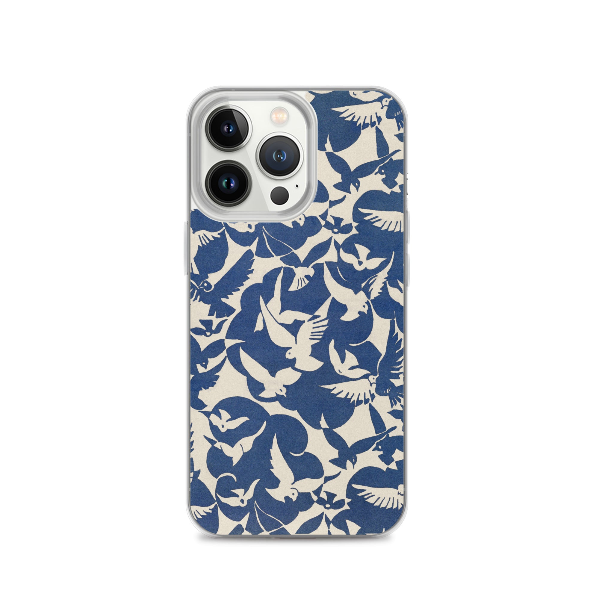 Accessories    Clear Case for iPhone® - Pigeons in White and Blue from Rijksmuseum -  The Culturalife
