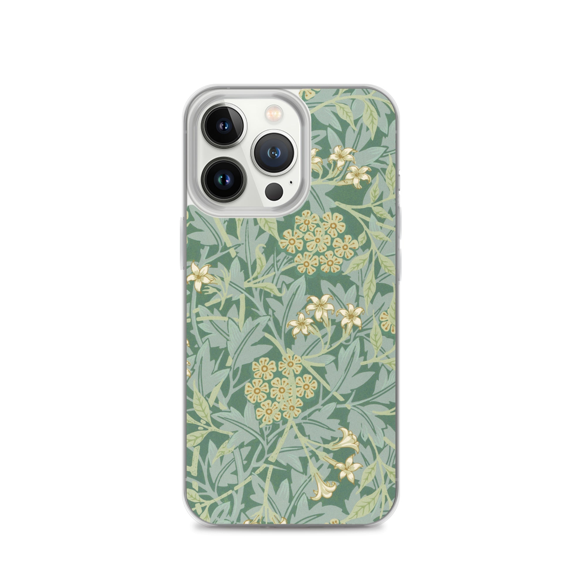 Accessories    Clear Case for iPhone®  - Jasmine Pattern by William Morris -  The Culturalife