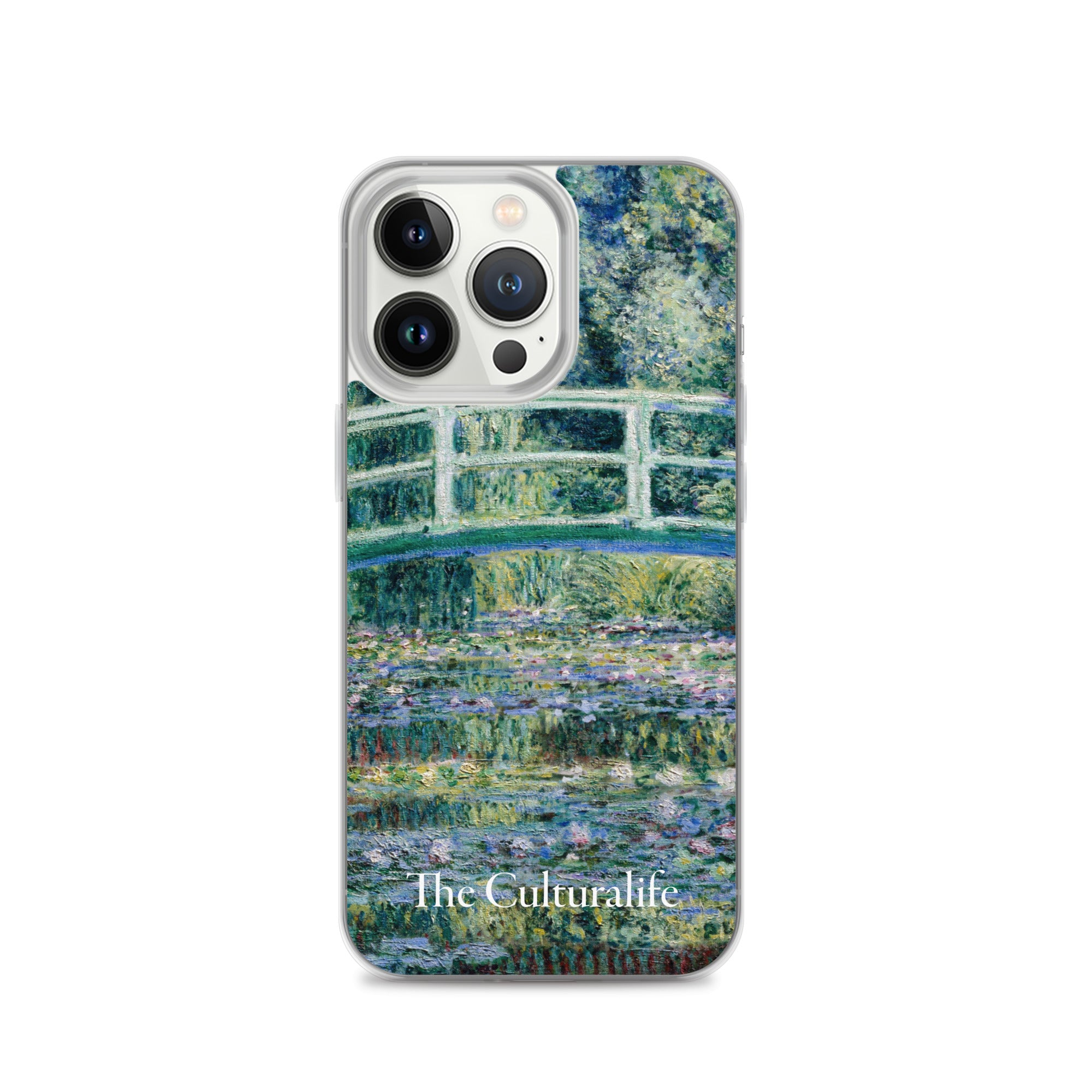    Clear Case for iPhone® - Water Lilies and Japanese Bridge by Claude Monet -  The Culturalife