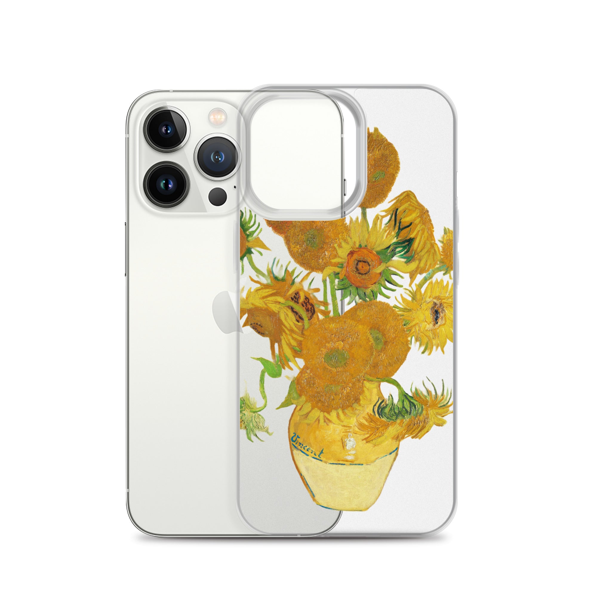 Accessories    Clear Case for iPhone® - Sunflowers by Vincent van Gogh -  The Culturalife