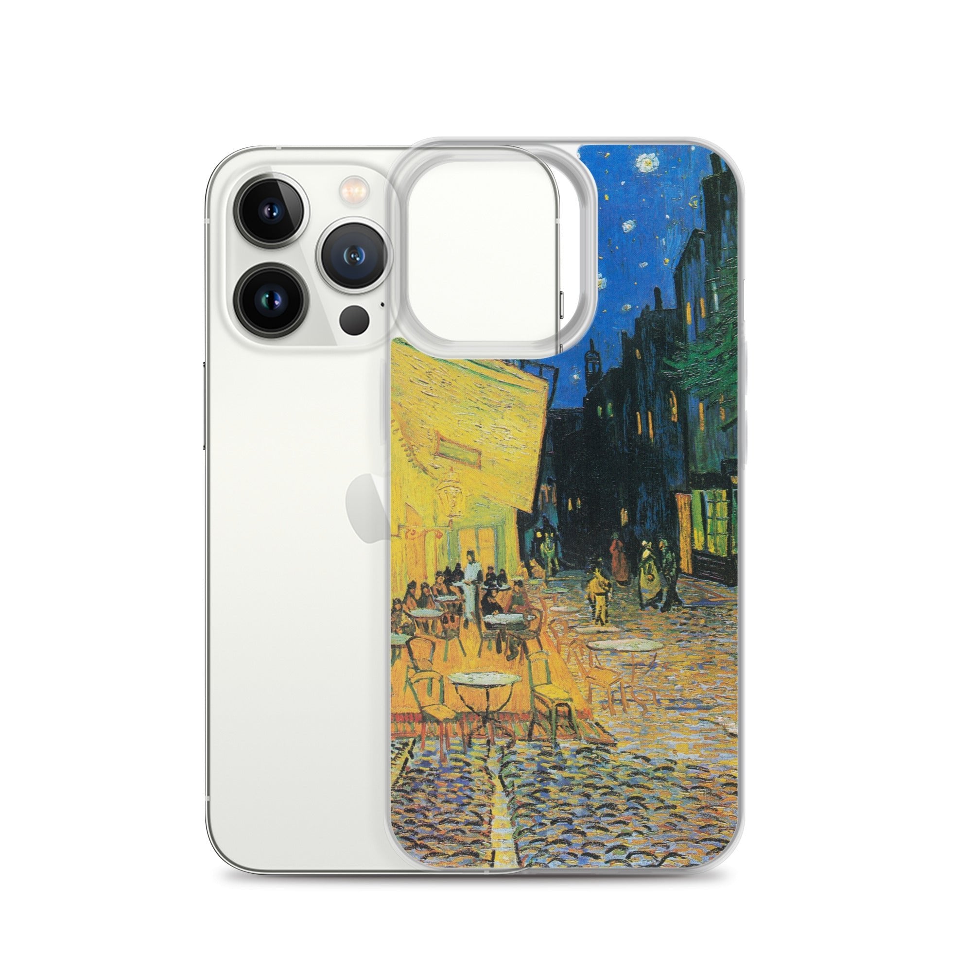     Clear Case for iPhone® - Café Terrace at Night by Vincent van Gogh -  The Culturalife