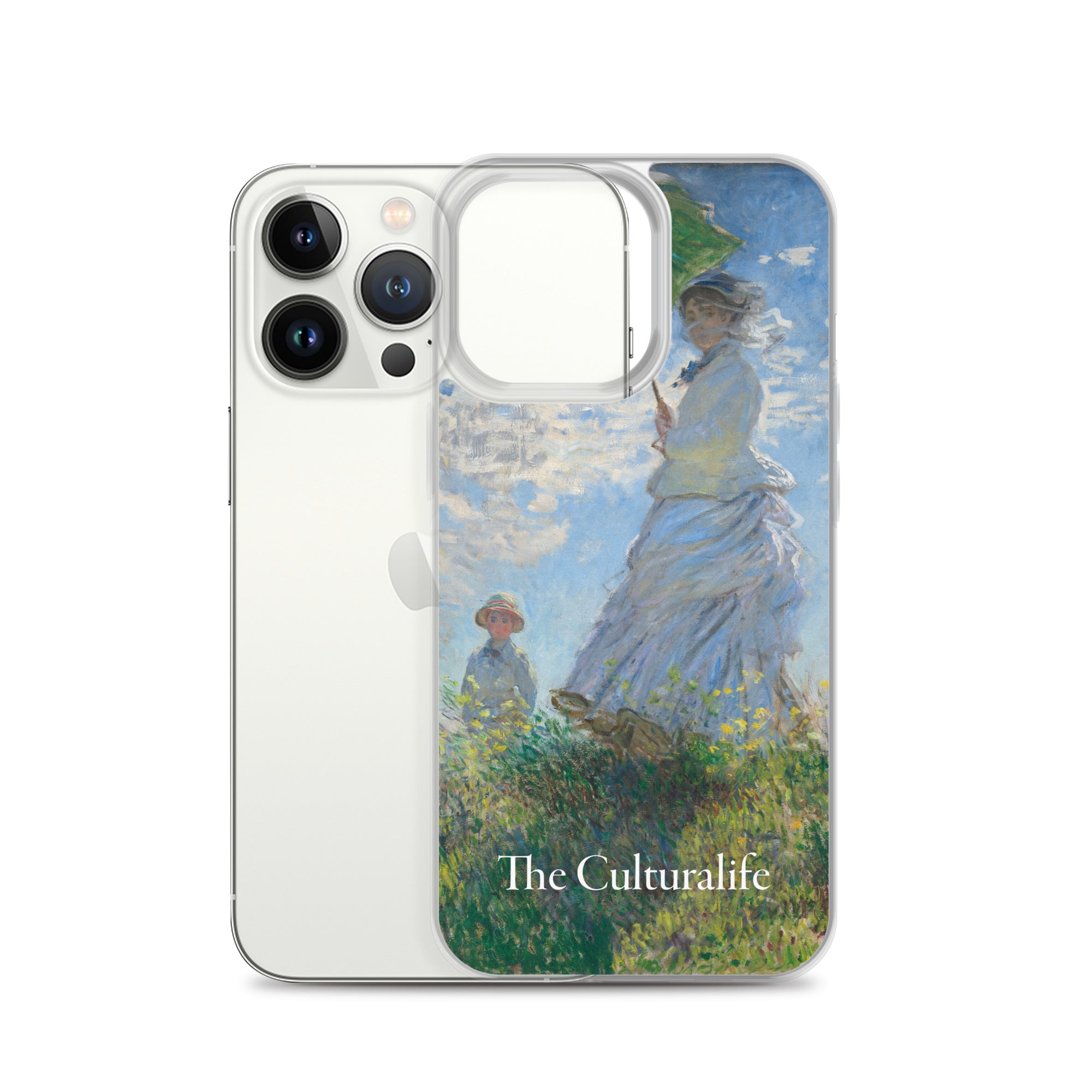     Clear Case for iPhone® - Woman with a Parasol by Claude Monet -  The Culturalife