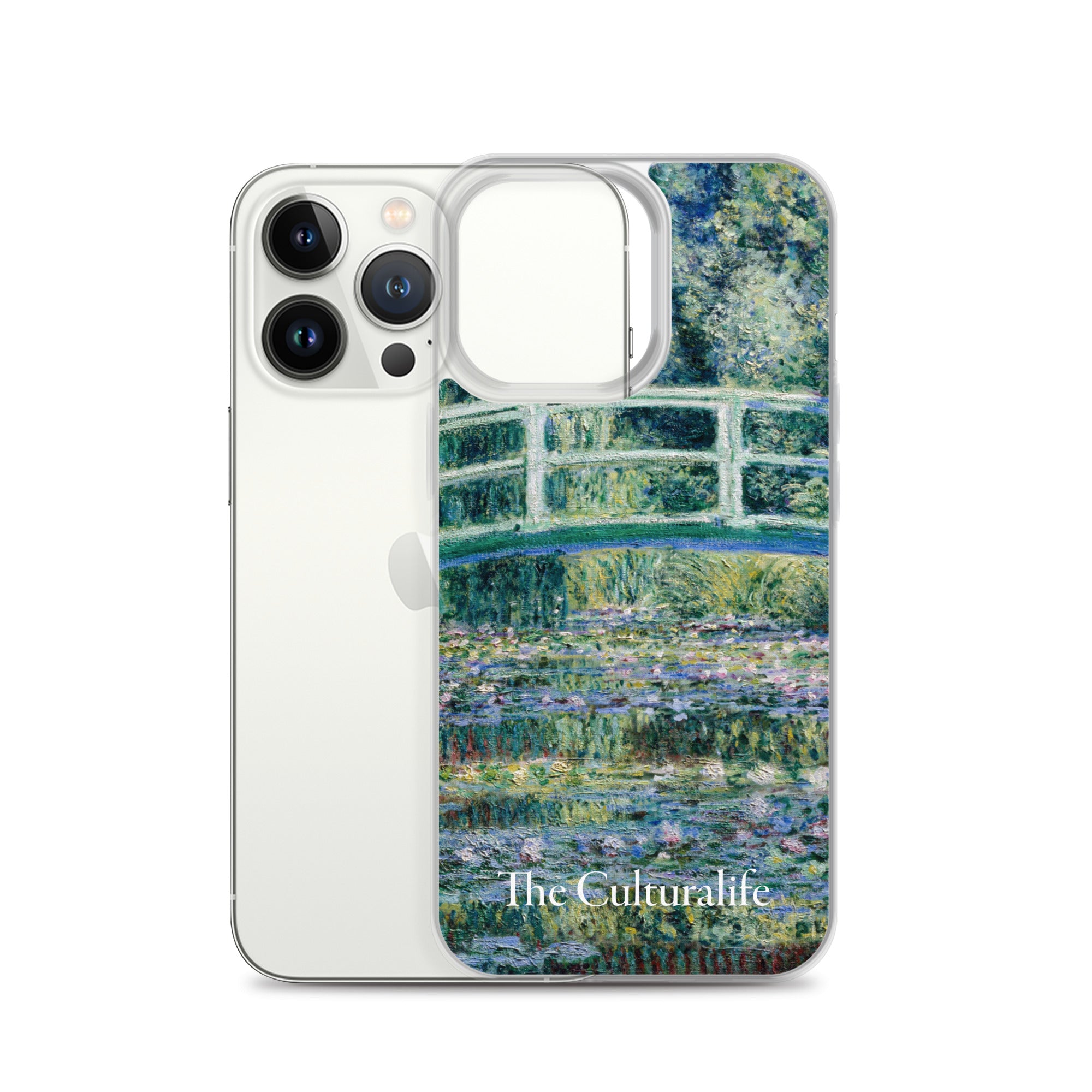     Clear Case for iPhone® - Water Lilies and Japanese Bridge by Claude Monet -  The Culturalife