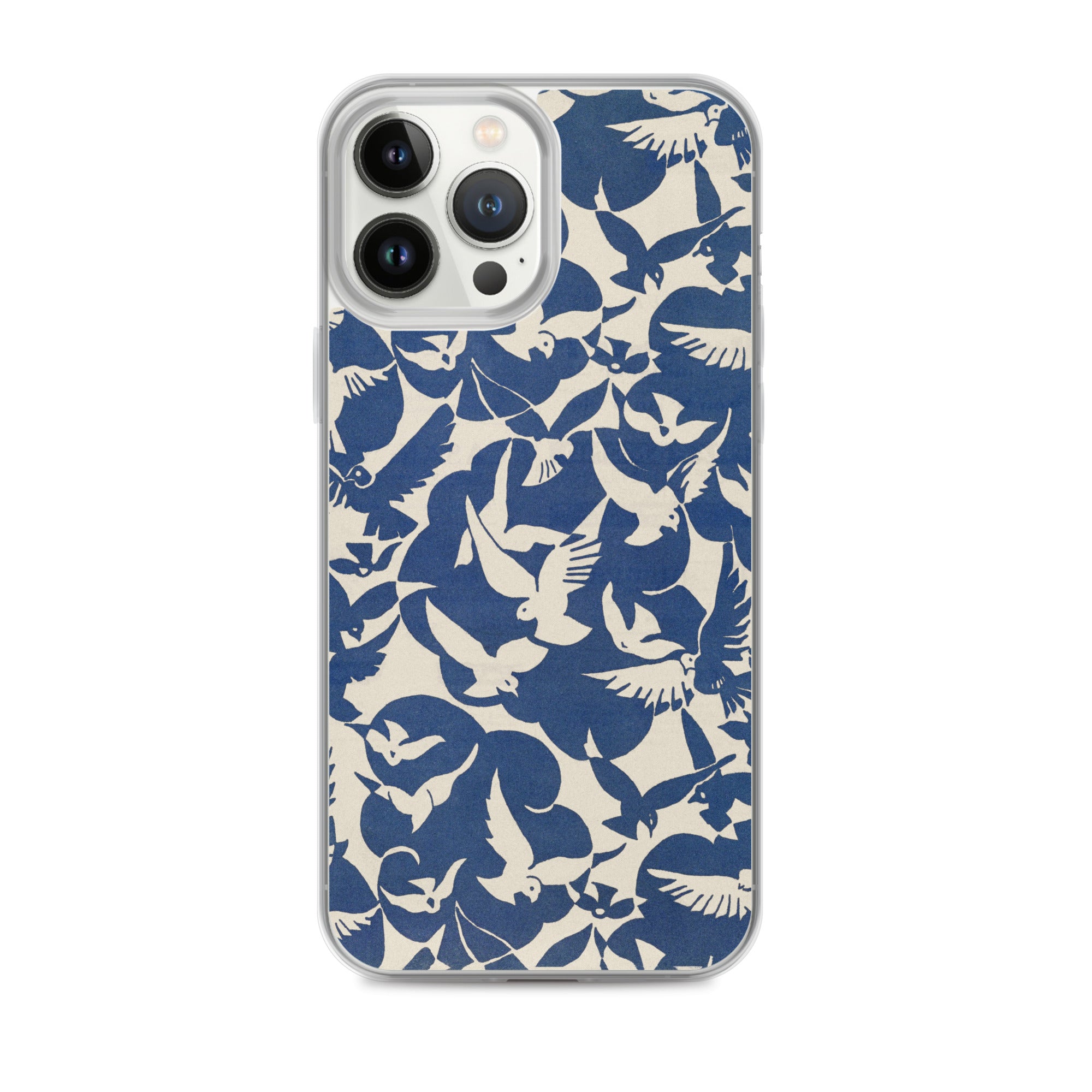 Accessories    Clear Case for iPhone® - Pigeons in White and Blue from Rijksmuseum -  The Culturalife