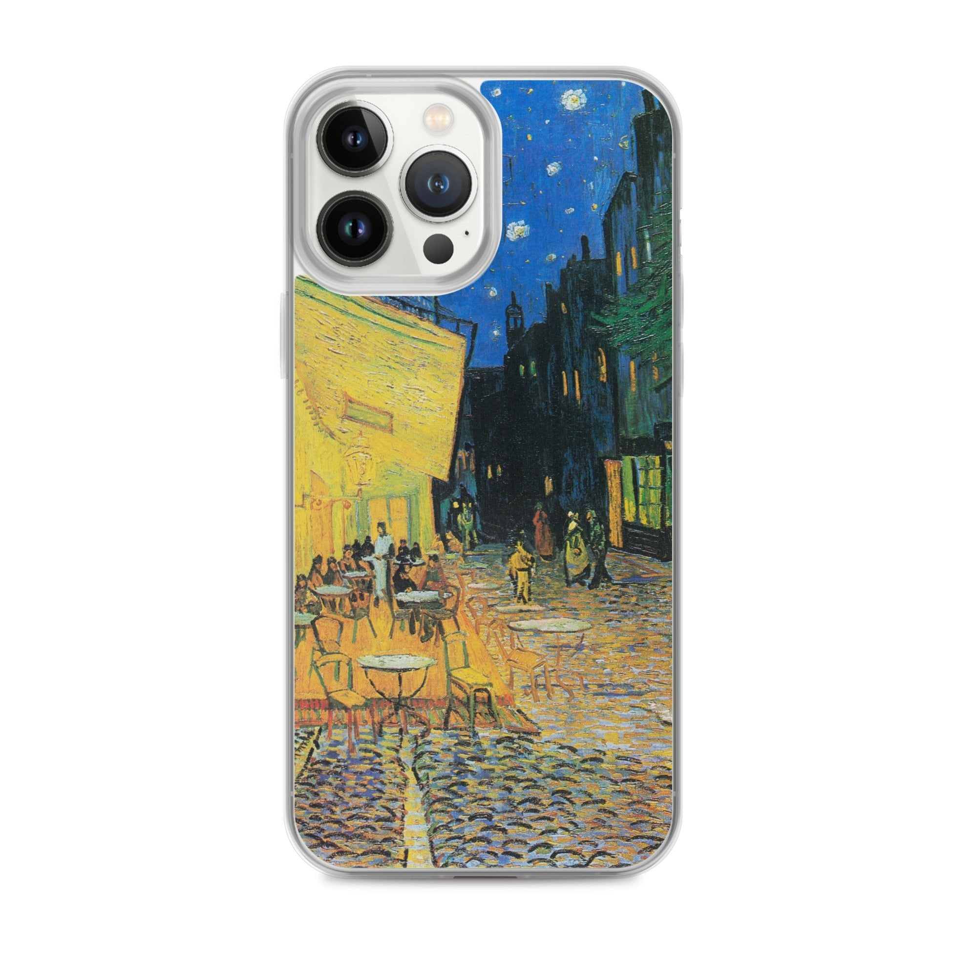     Clear Case for iPhone® - Café Terrace at Night by Vincent van Gogh -  The Culturalife