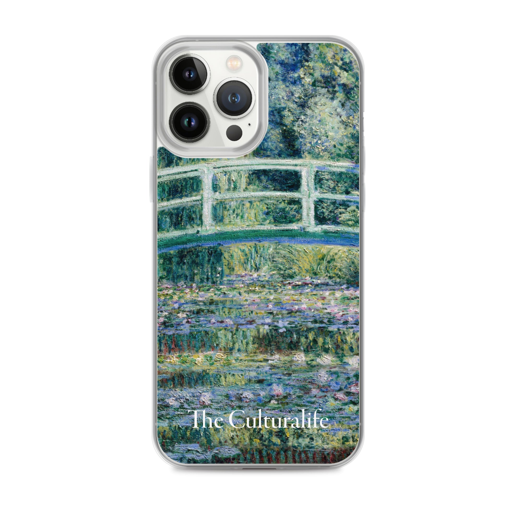     Clear Case for iPhone® - Water Lilies and Japanese Bridge by Claude Monet -  The Culturalife