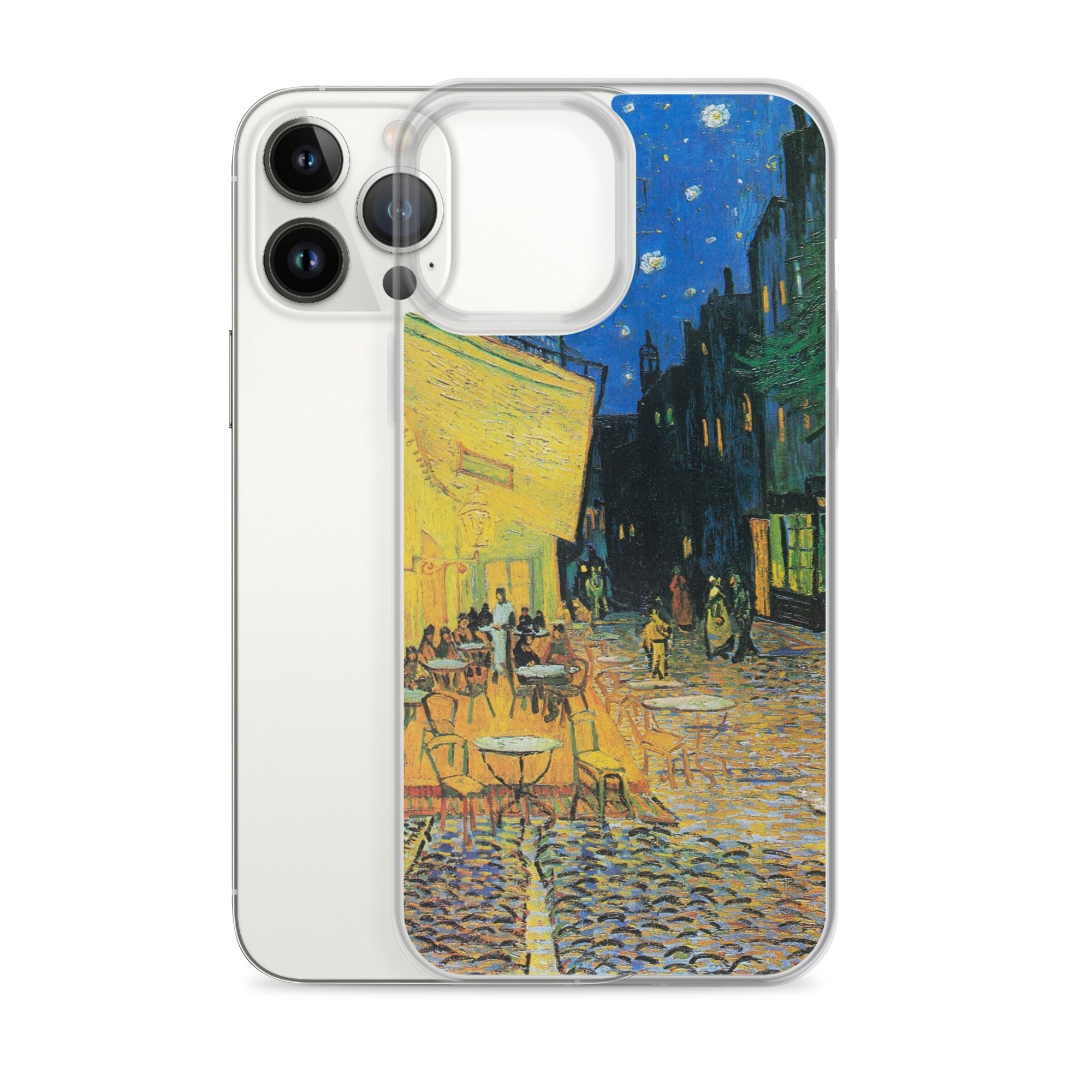     Clear Case for iPhone® - Café Terrace at Night by Vincent van Gogh -  The Culturalife