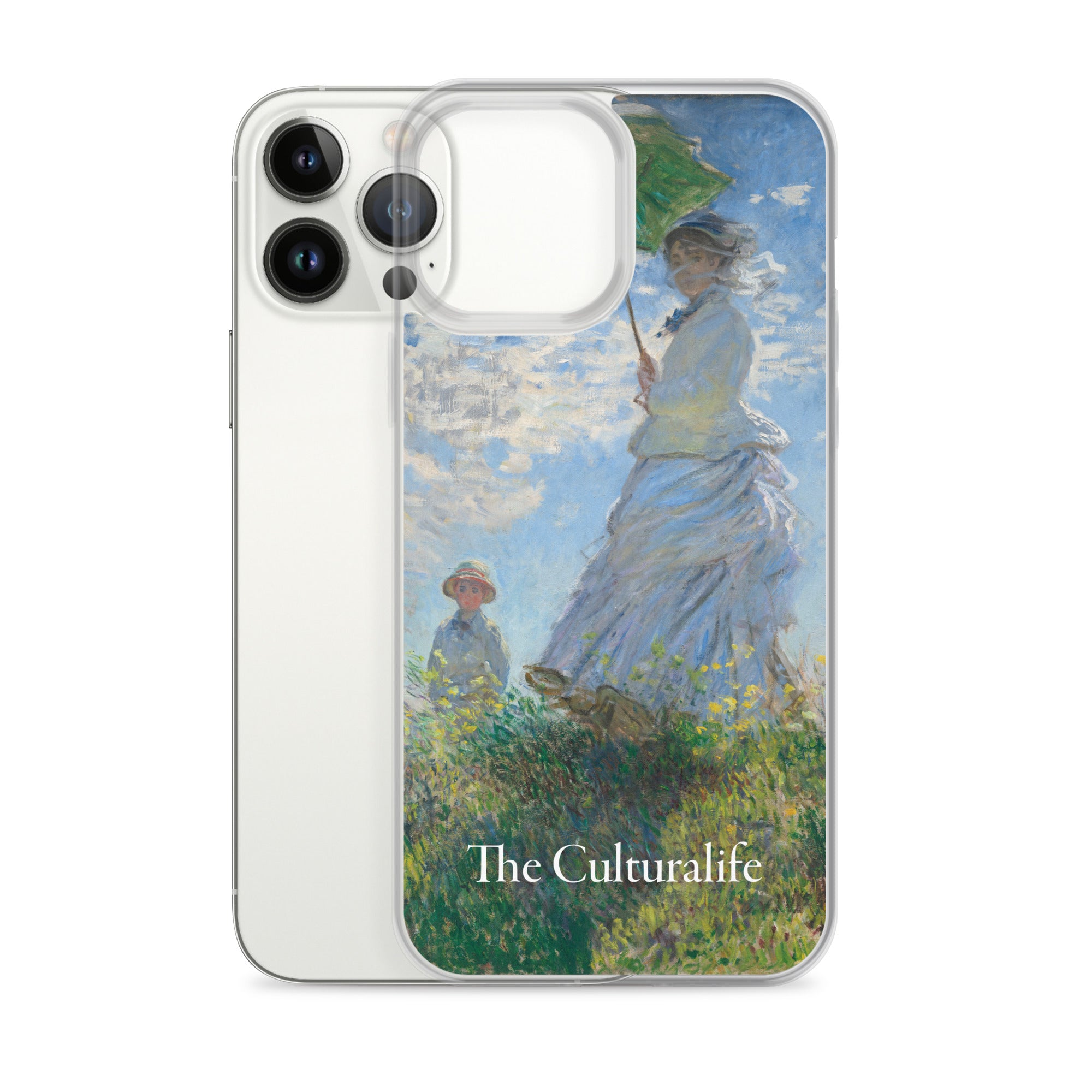     Clear Case for iPhone® - Woman with a Parasol by Claude Monet -  The Culturalife