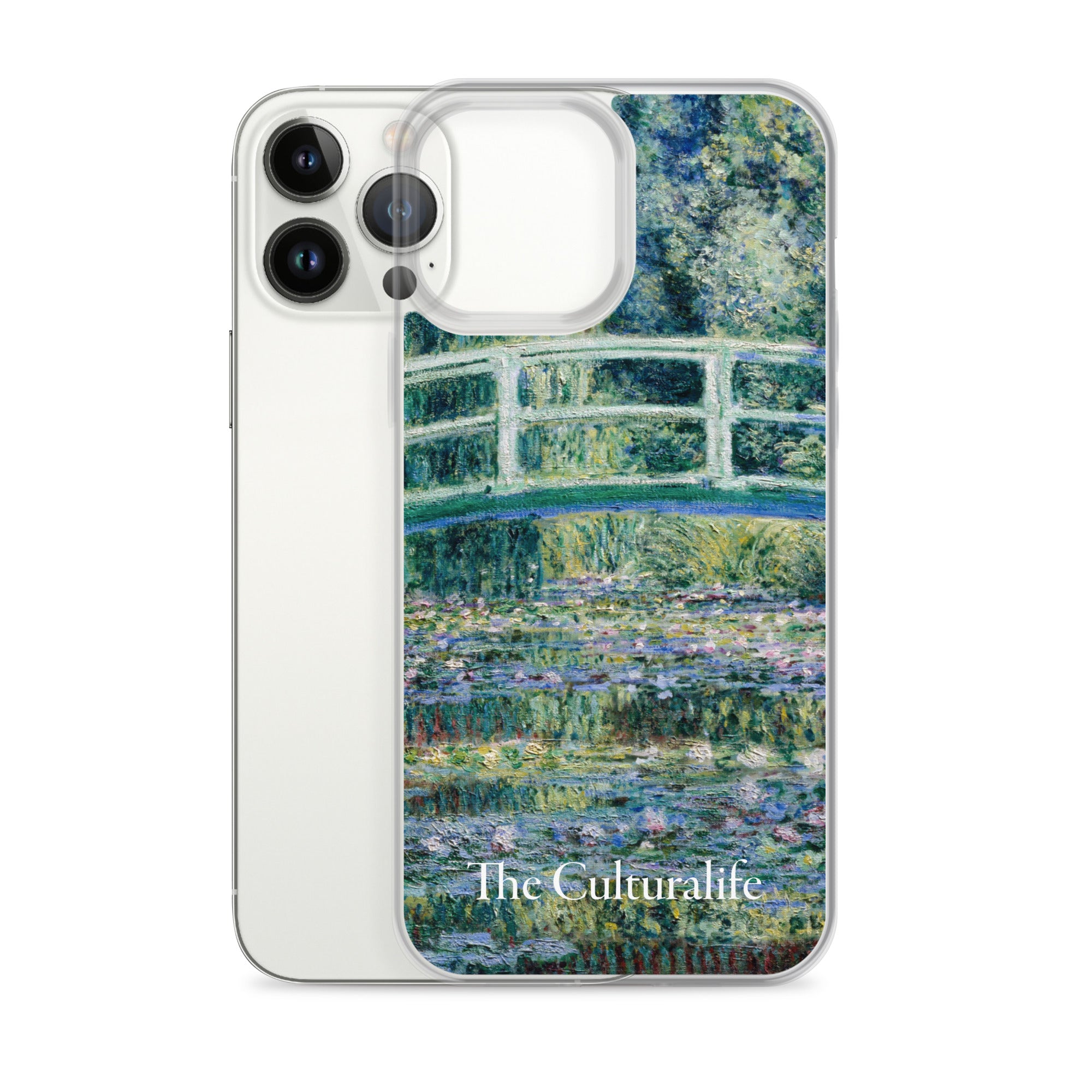     Clear Case for iPhone® - Water Lilies and Japanese Bridge by Claude Monet -  The Culturalife