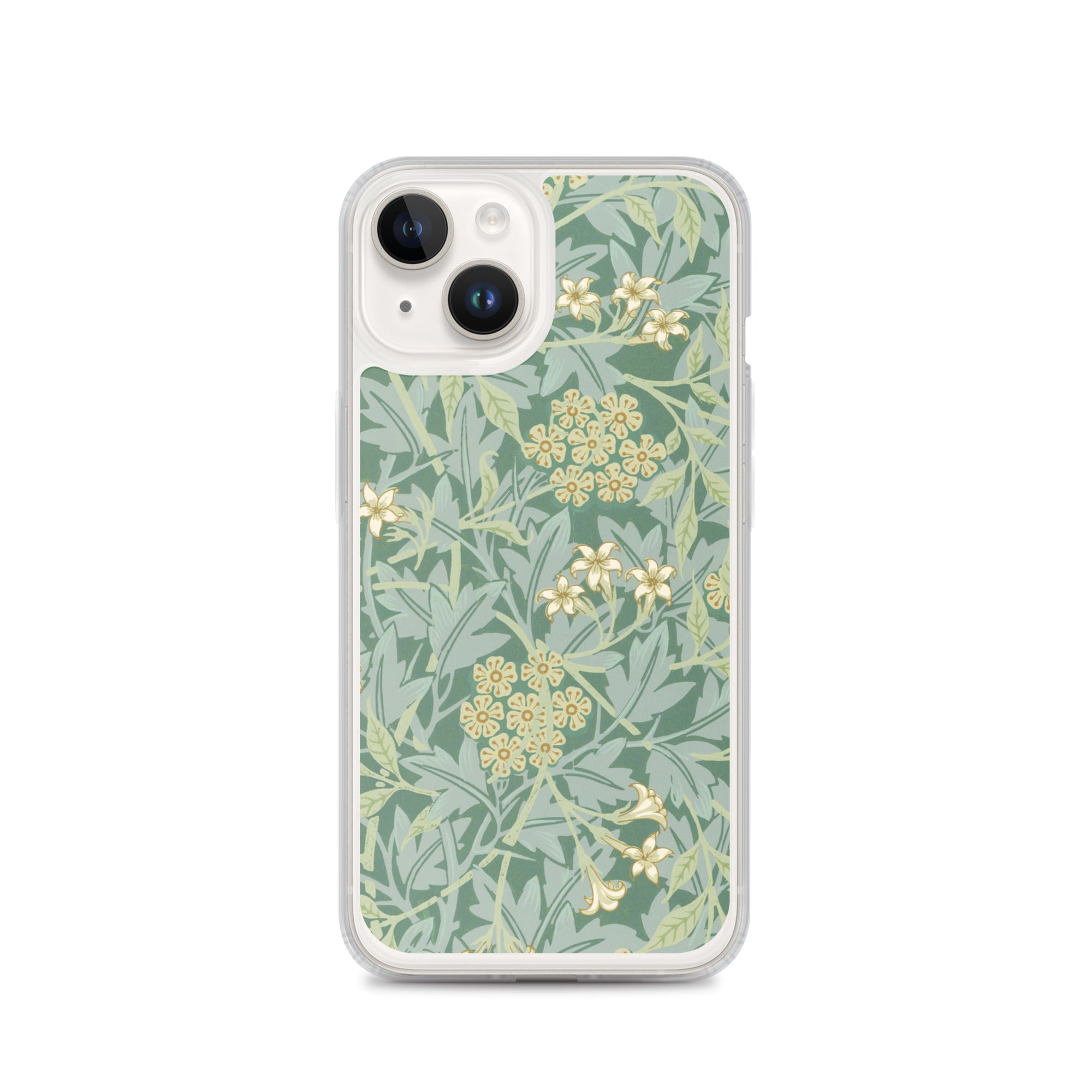 Accessories    Clear Case for iPhone®  - Jasmine Pattern by William Morris -  The Culturalife