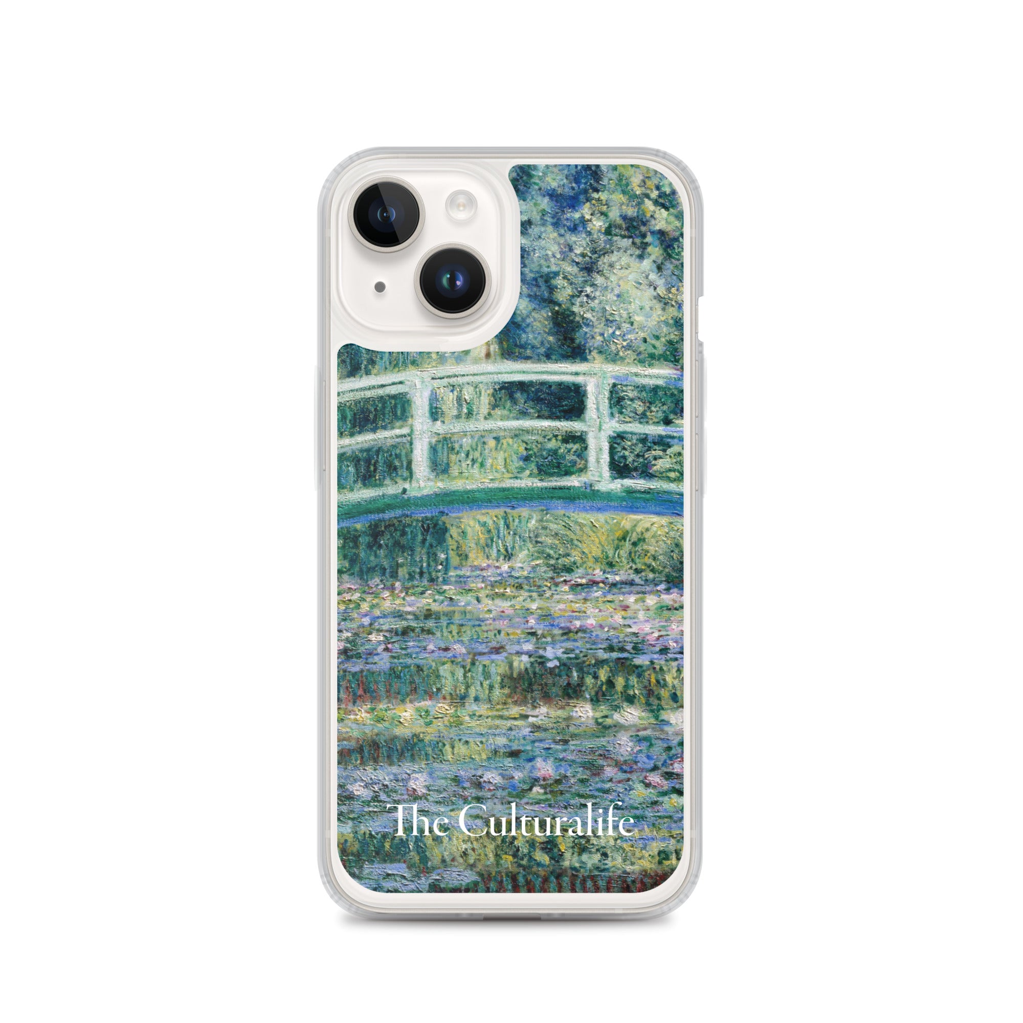     Clear Case for iPhone® - Water Lilies and Japanese Bridge by Claude Monet -  The Culturalife