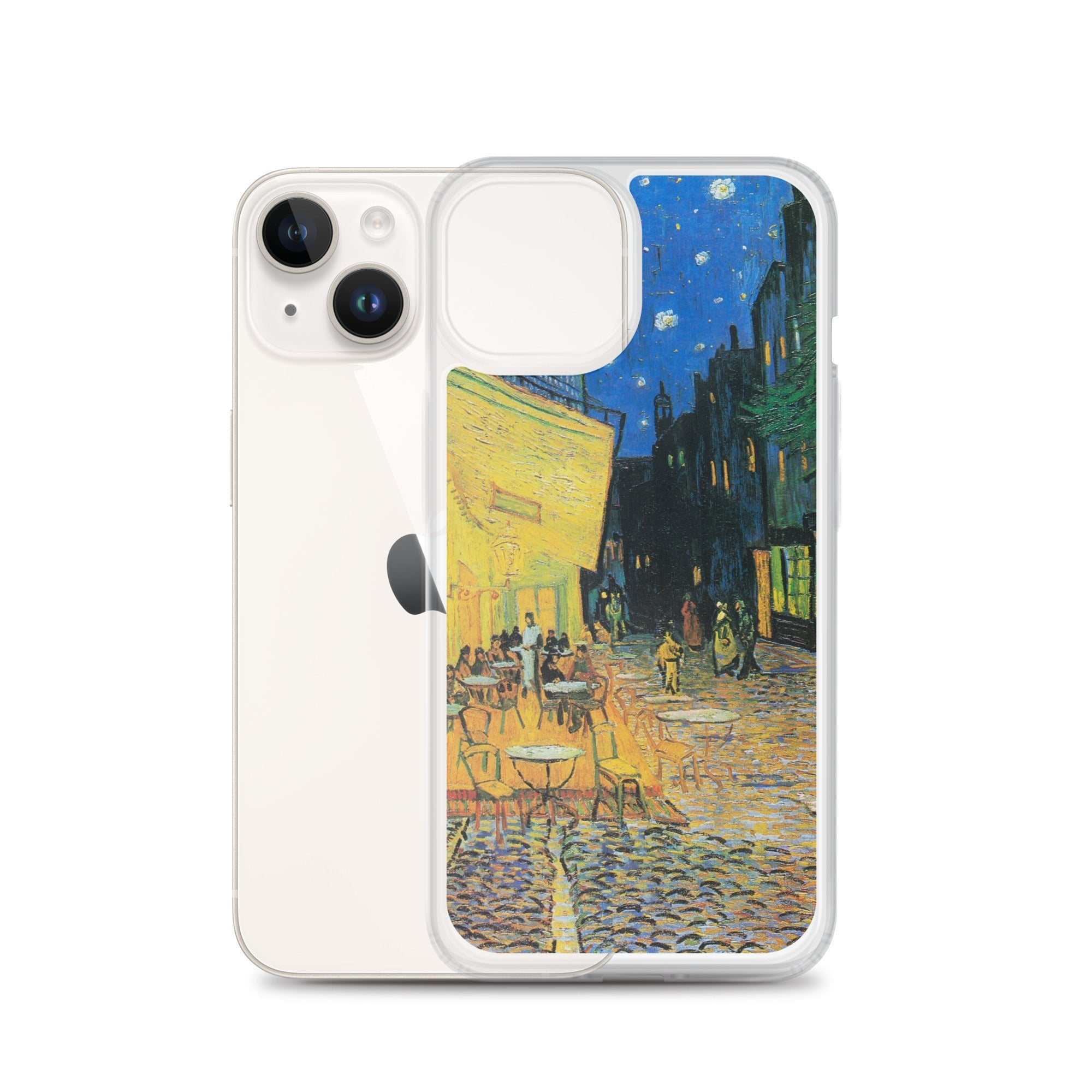     Clear Case for iPhone® - Café Terrace at Night by Vincent van Gogh -  The Culturalife
