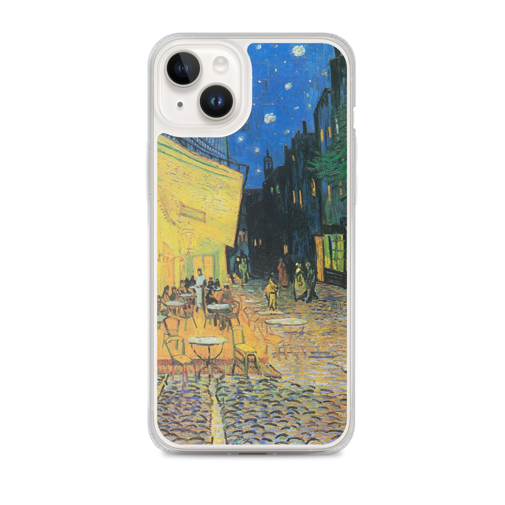     Clear Case for iPhone® - Café Terrace at Night by Vincent van Gogh -  The Culturalife