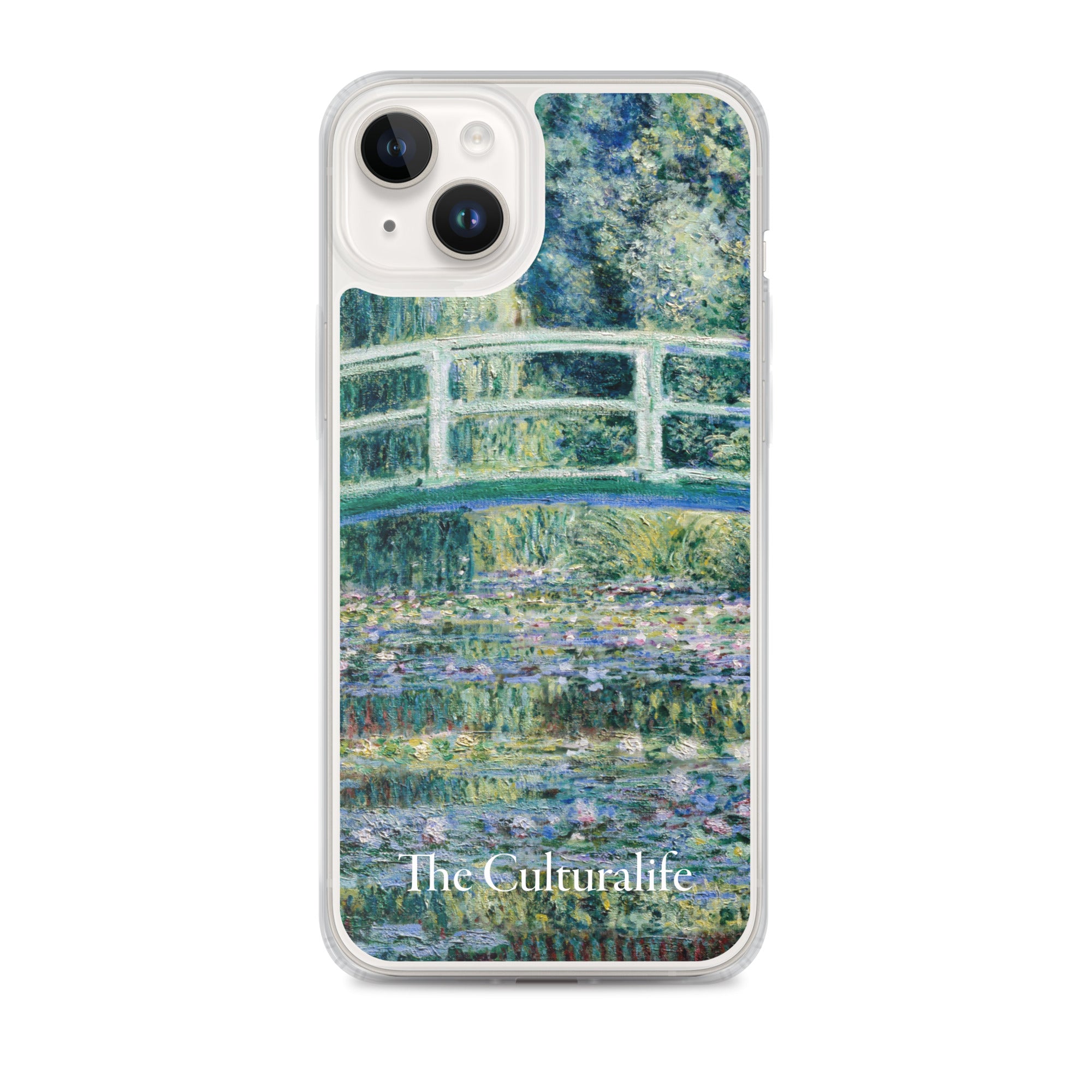     Clear Case for iPhone® - Water Lilies and Japanese Bridge by Claude Monet -  The Culturalife