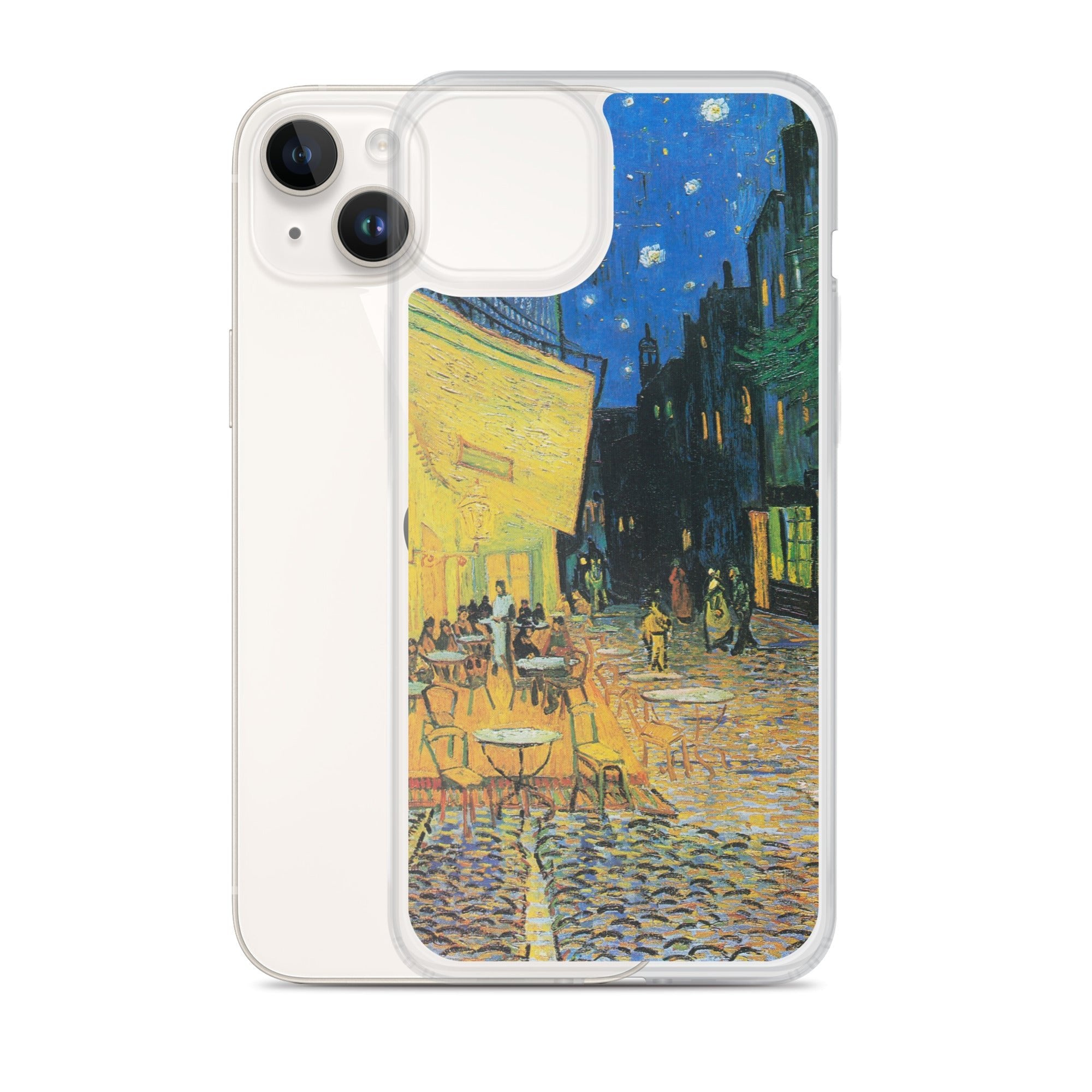     Clear Case for iPhone® - Café Terrace at Night by Vincent van Gogh -  The Culturalife