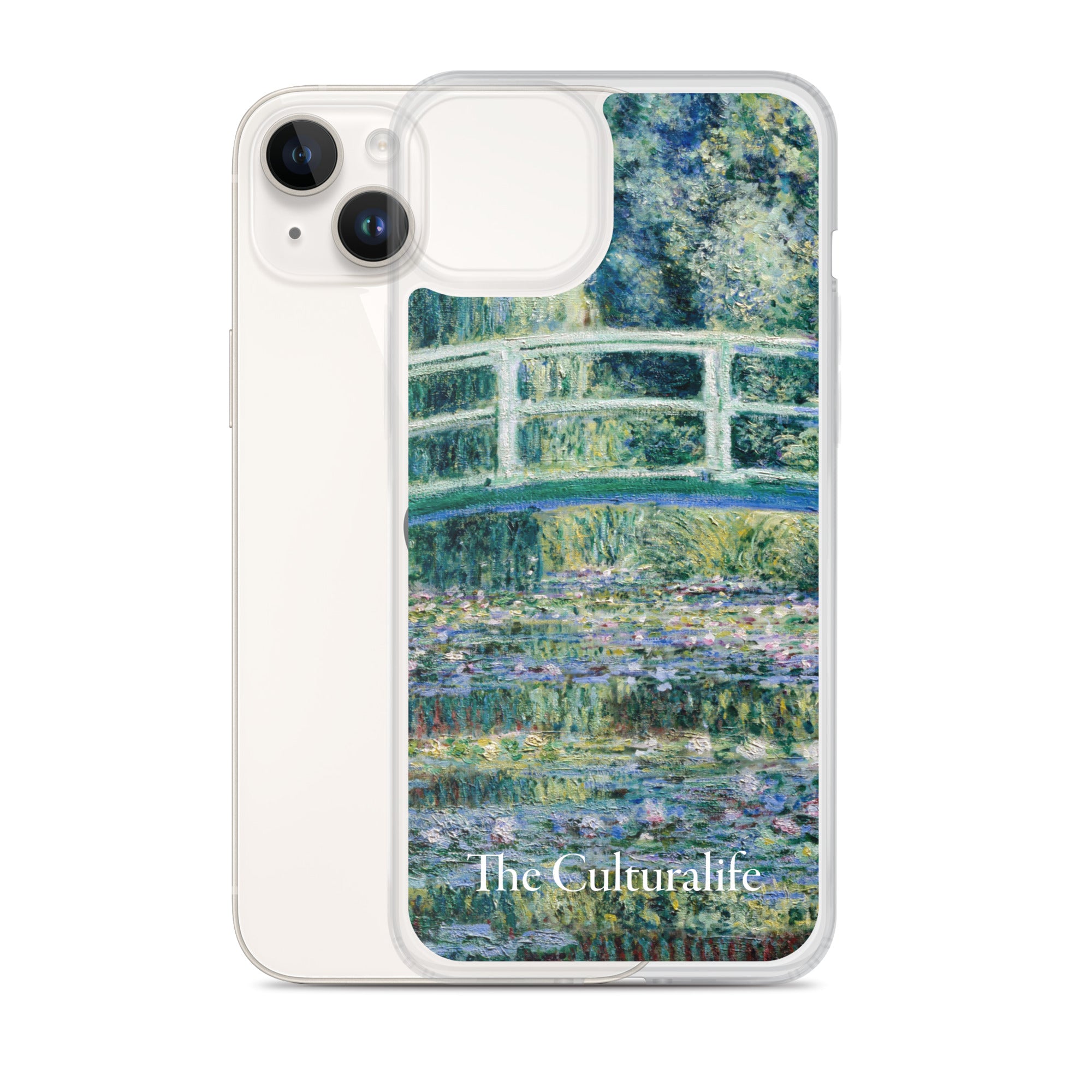     Clear Case for iPhone® - Water Lilies and Japanese Bridge by Claude Monet -  The Culturalife