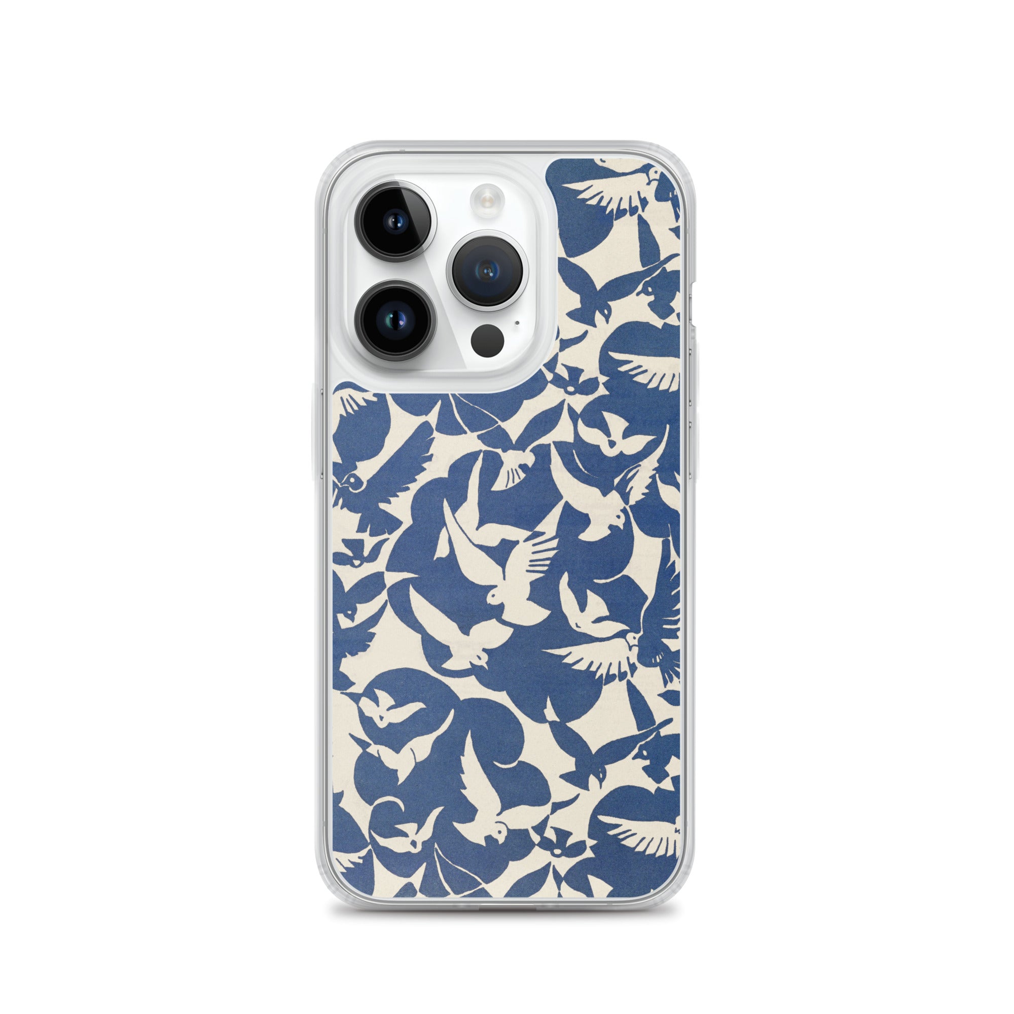 Accessories    Clear Case for iPhone® - Pigeons in White and Blue from Rijksmuseum -  The Culturalife