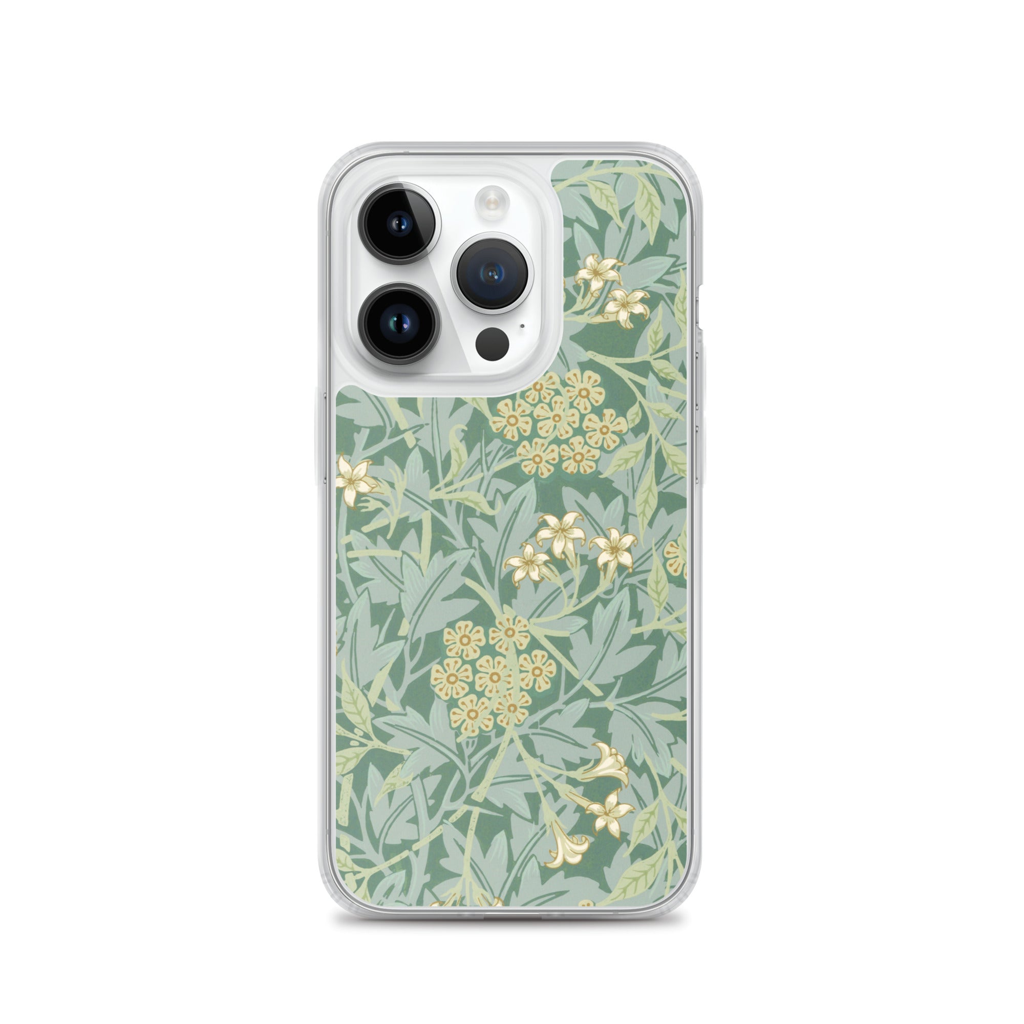 Accessories    Clear Case for iPhone®  - Jasmine Pattern by William Morris -  The Culturalife