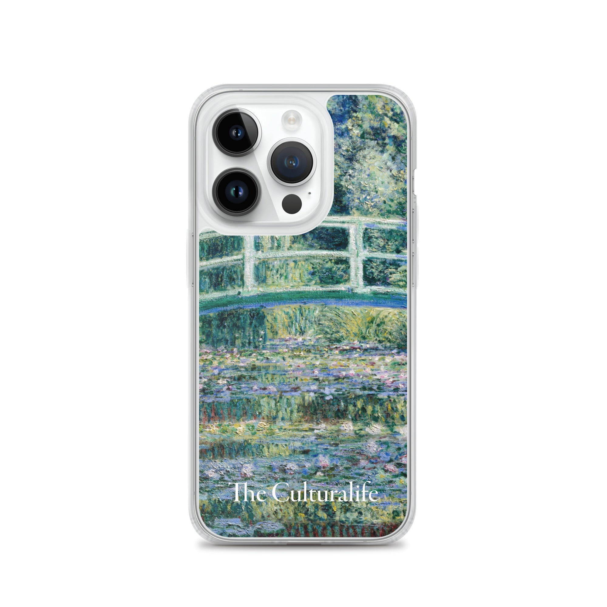     Clear Case for iPhone® - Water Lilies and Japanese Bridge by Claude Monet -  The Culturalife
