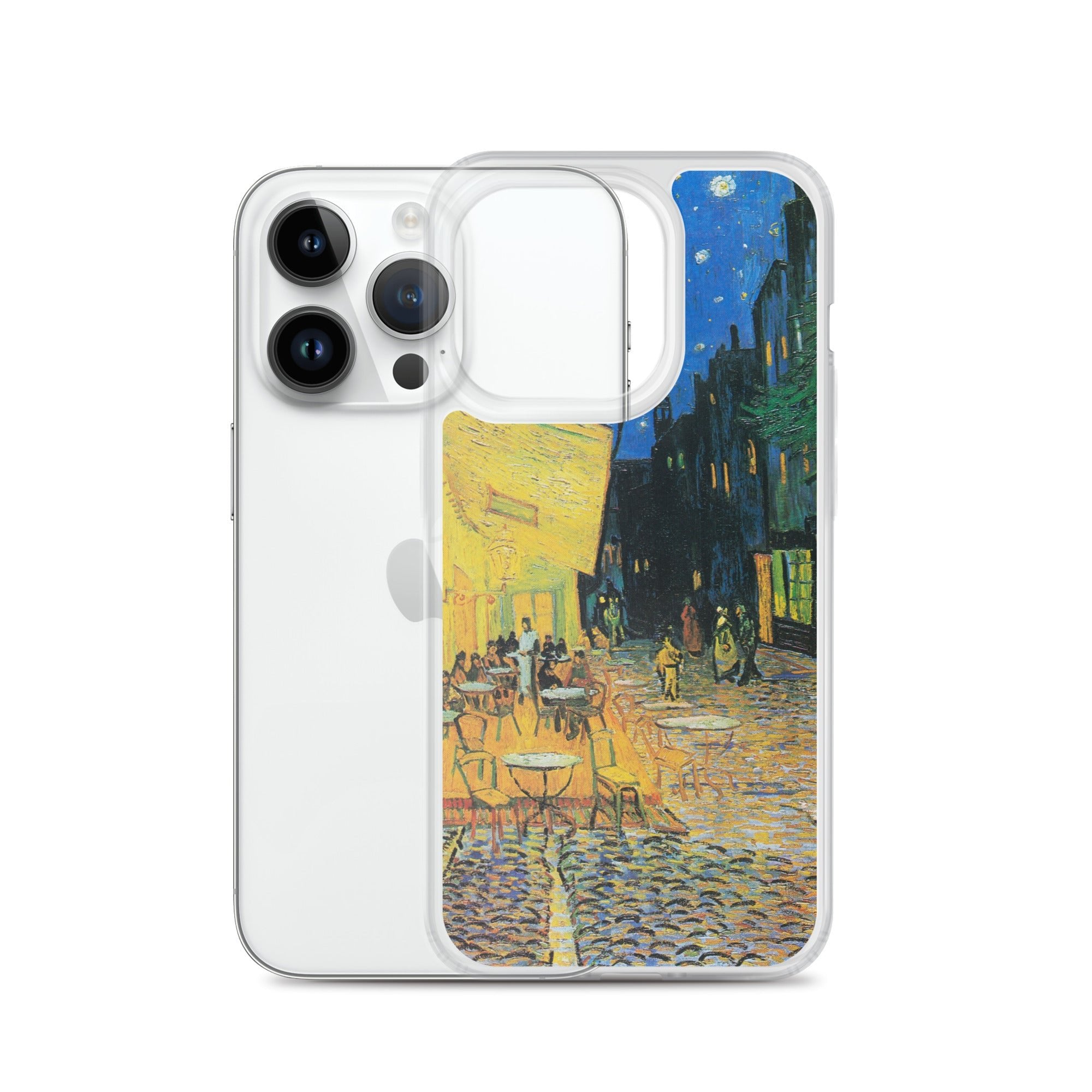     Clear Case for iPhone® - Café Terrace at Night by Vincent van Gogh -  The Culturalife