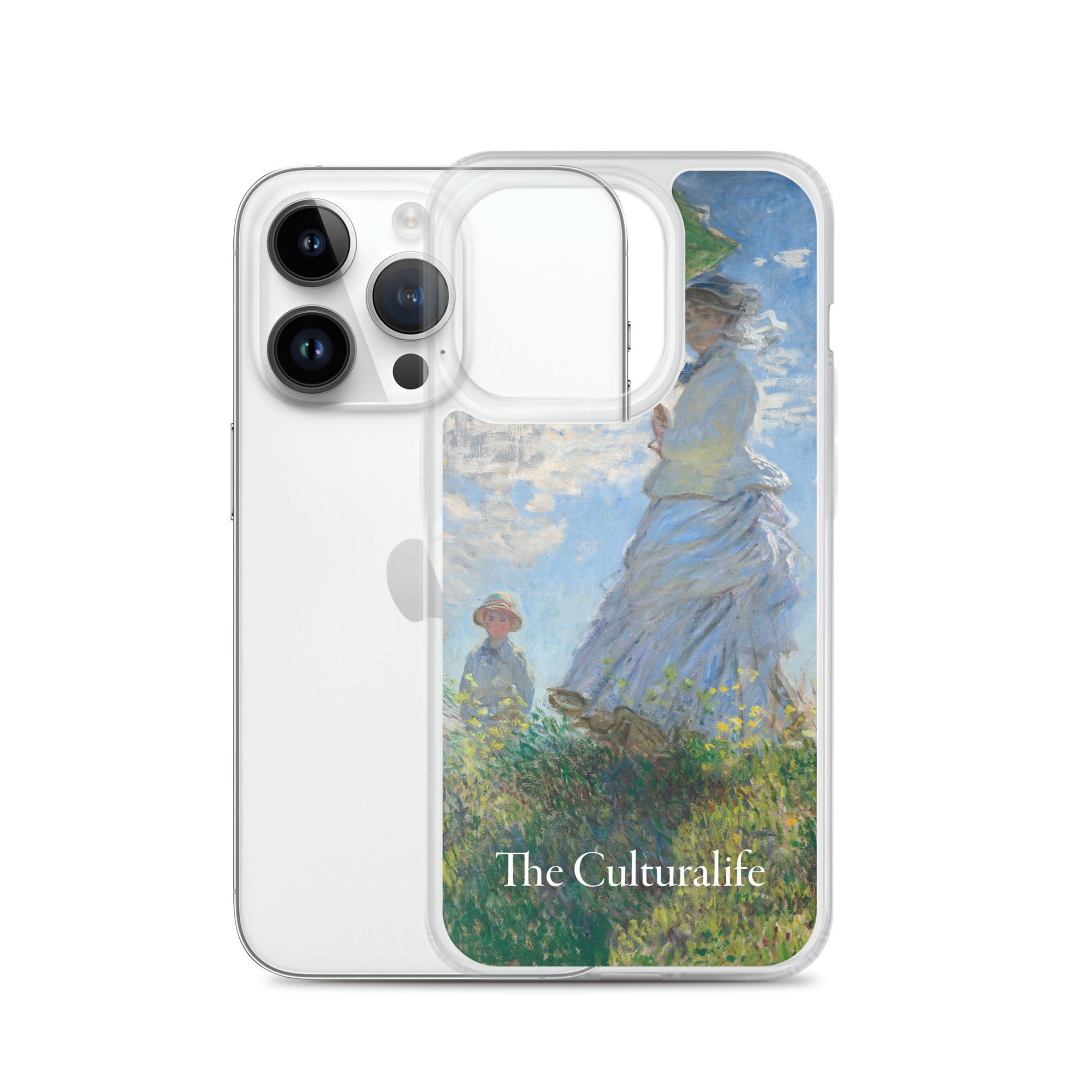     Clear Case for iPhone® - Woman with a Parasol by Claude Monet -  The Culturalife