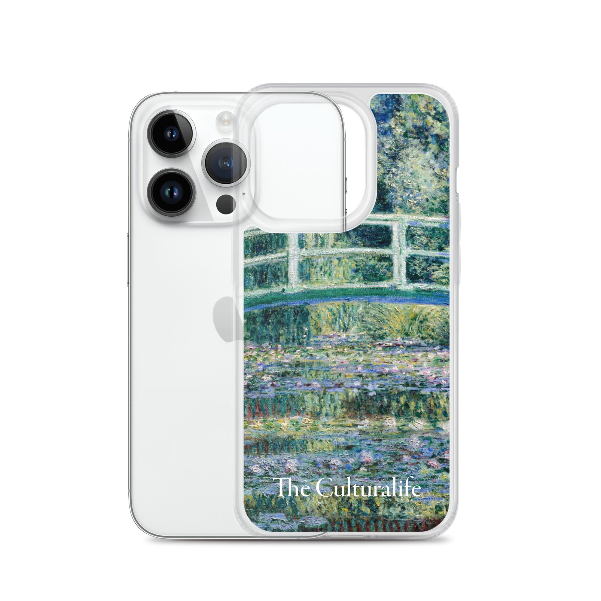     Clear Case for iPhone® - Water Lilies and Japanese Bridge by Claude Monet -  The Culturalife