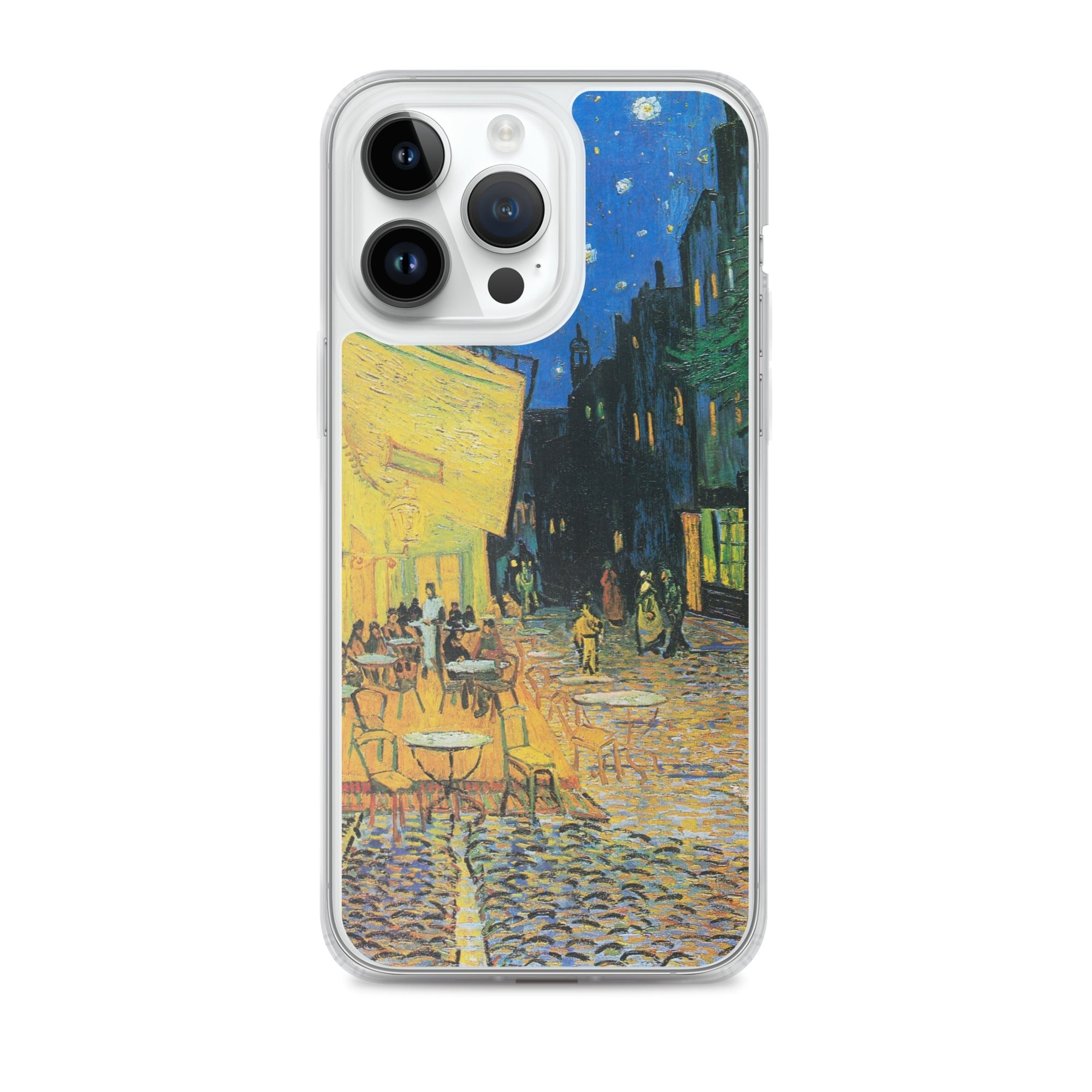     Clear Case for iPhone® - Café Terrace at Night by Vincent van Gogh -  The Culturalife