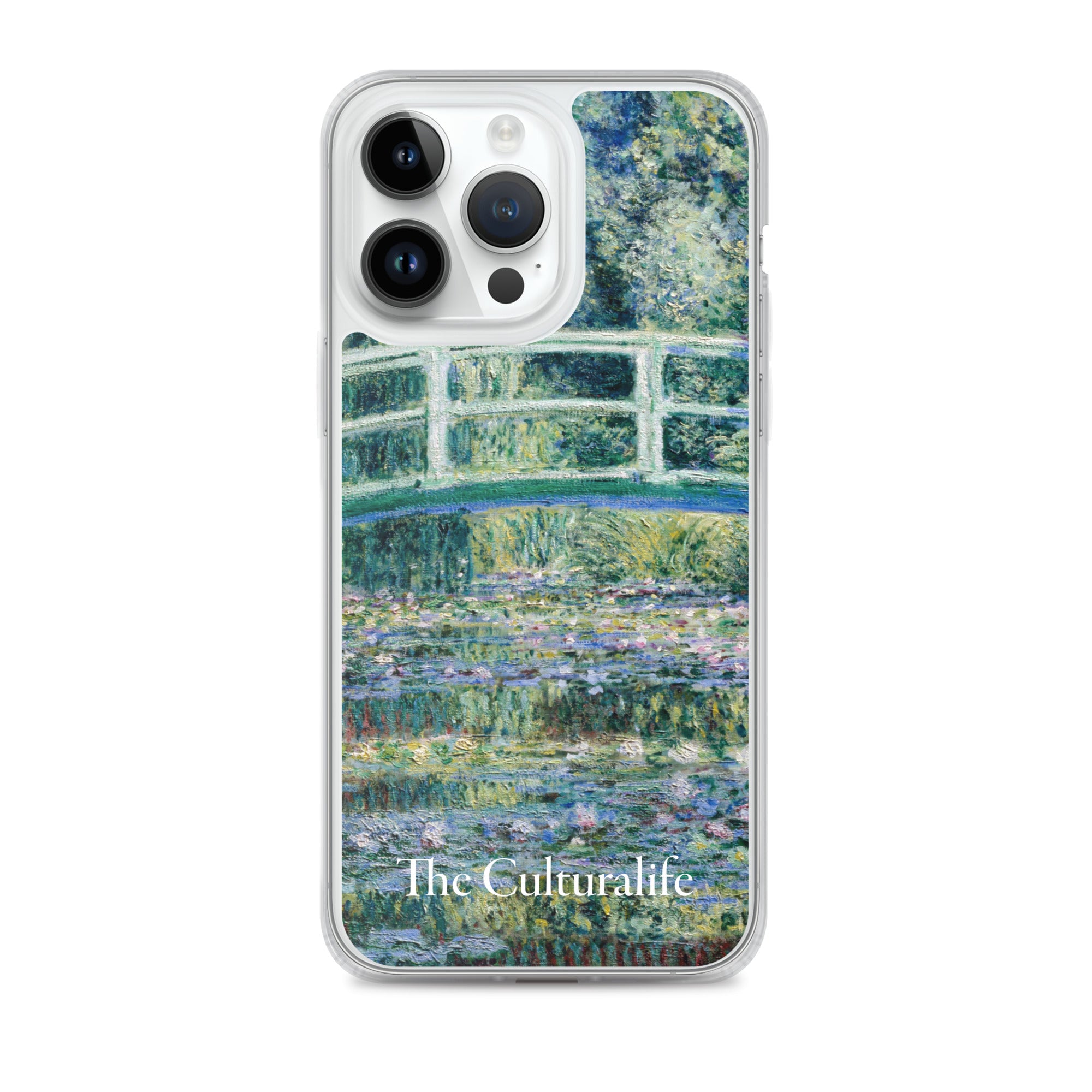     Clear Case for iPhone® - Water Lilies and Japanese Bridge by Claude Monet -  The Culturalife