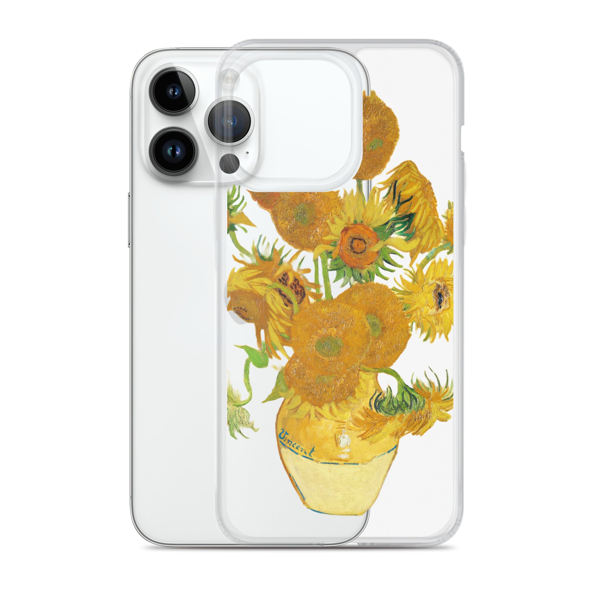 Accessories    Clear Case for iPhone® - Sunflowers by Vincent van Gogh -  The Culturalife