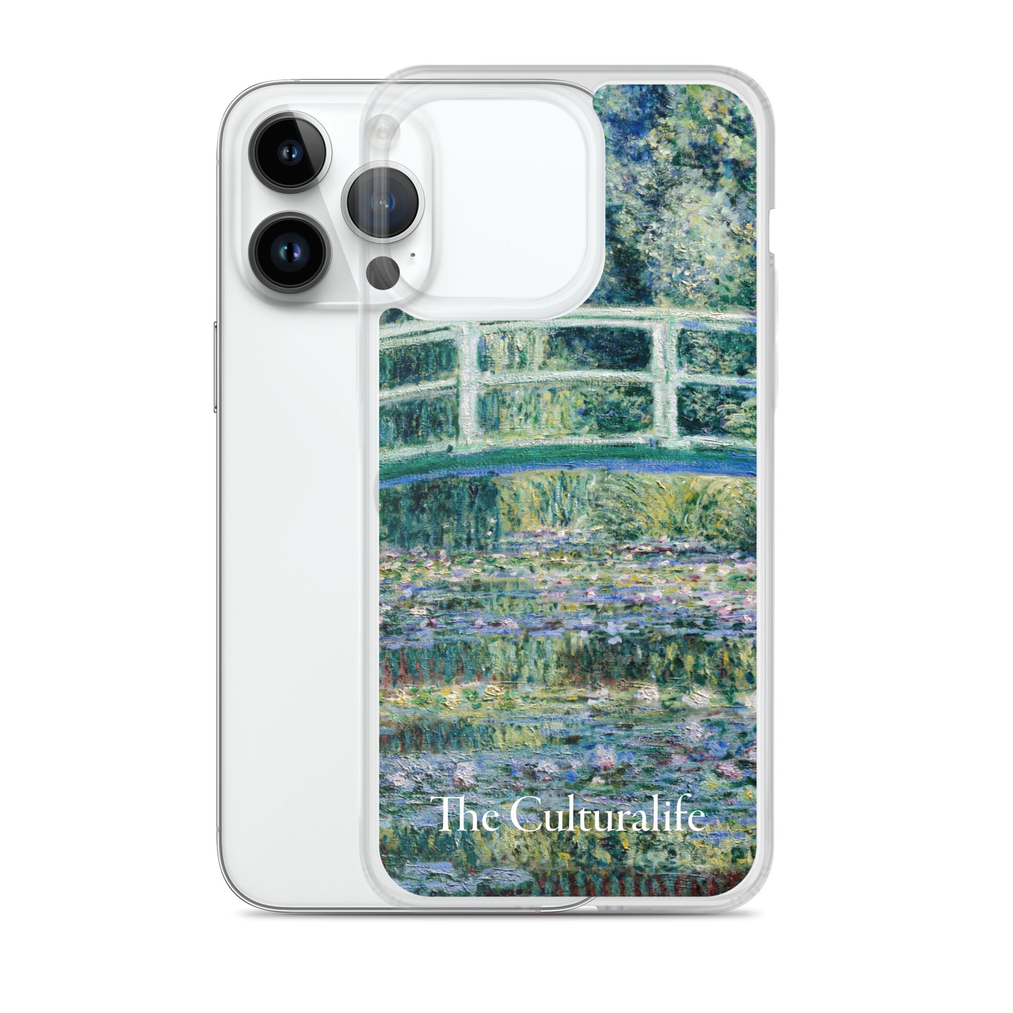     Clear Case for iPhone® - Water Lilies and Japanese Bridge by Claude Monet -  The Culturalife