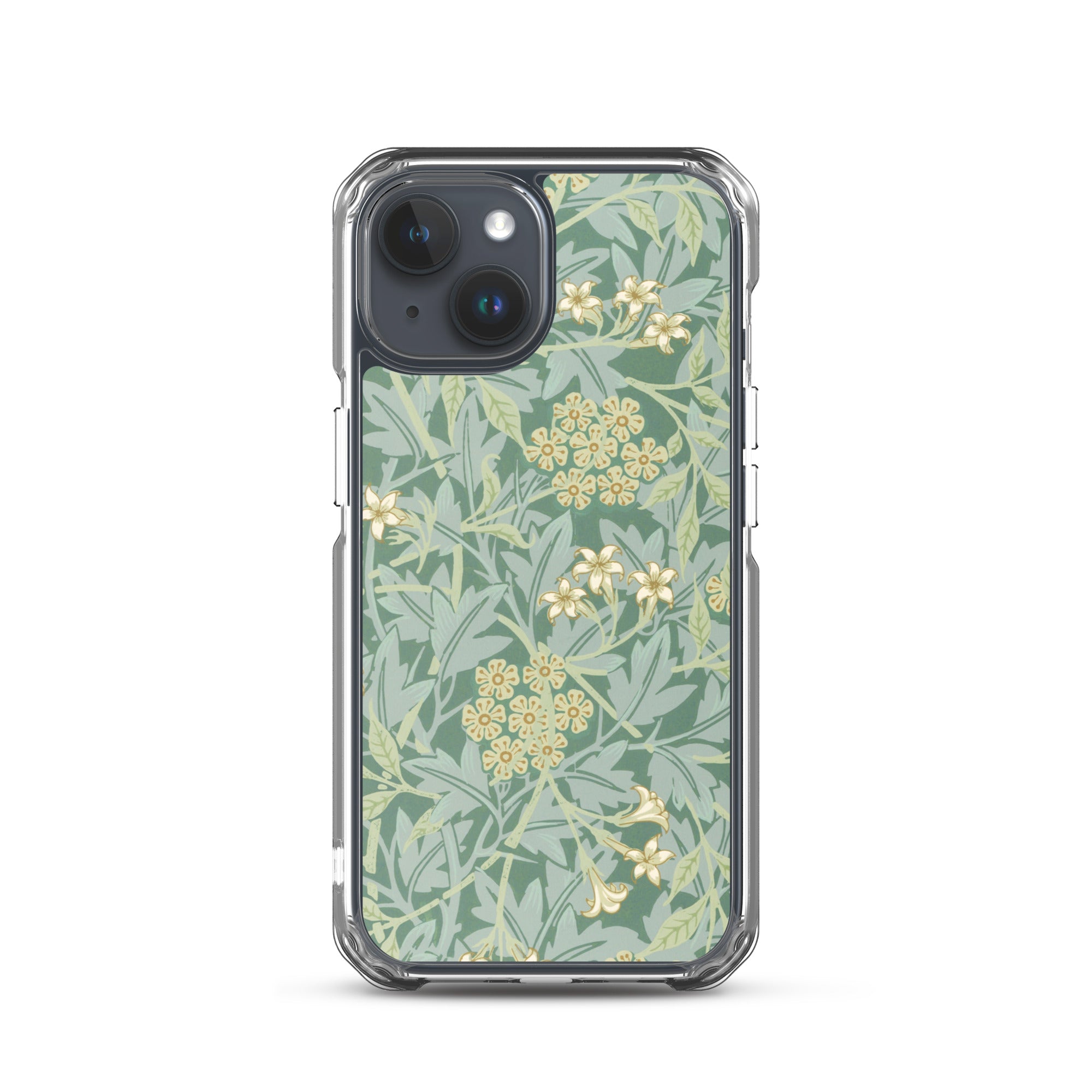 Accessories    Clear Case for iPhone®  - Jasmine Pattern by William Morris -  The Culturalife