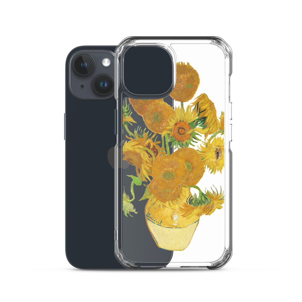 Accessories    Clear Case for iPhone® - Sunflowers by Vincent van Gogh -  The Culturalife