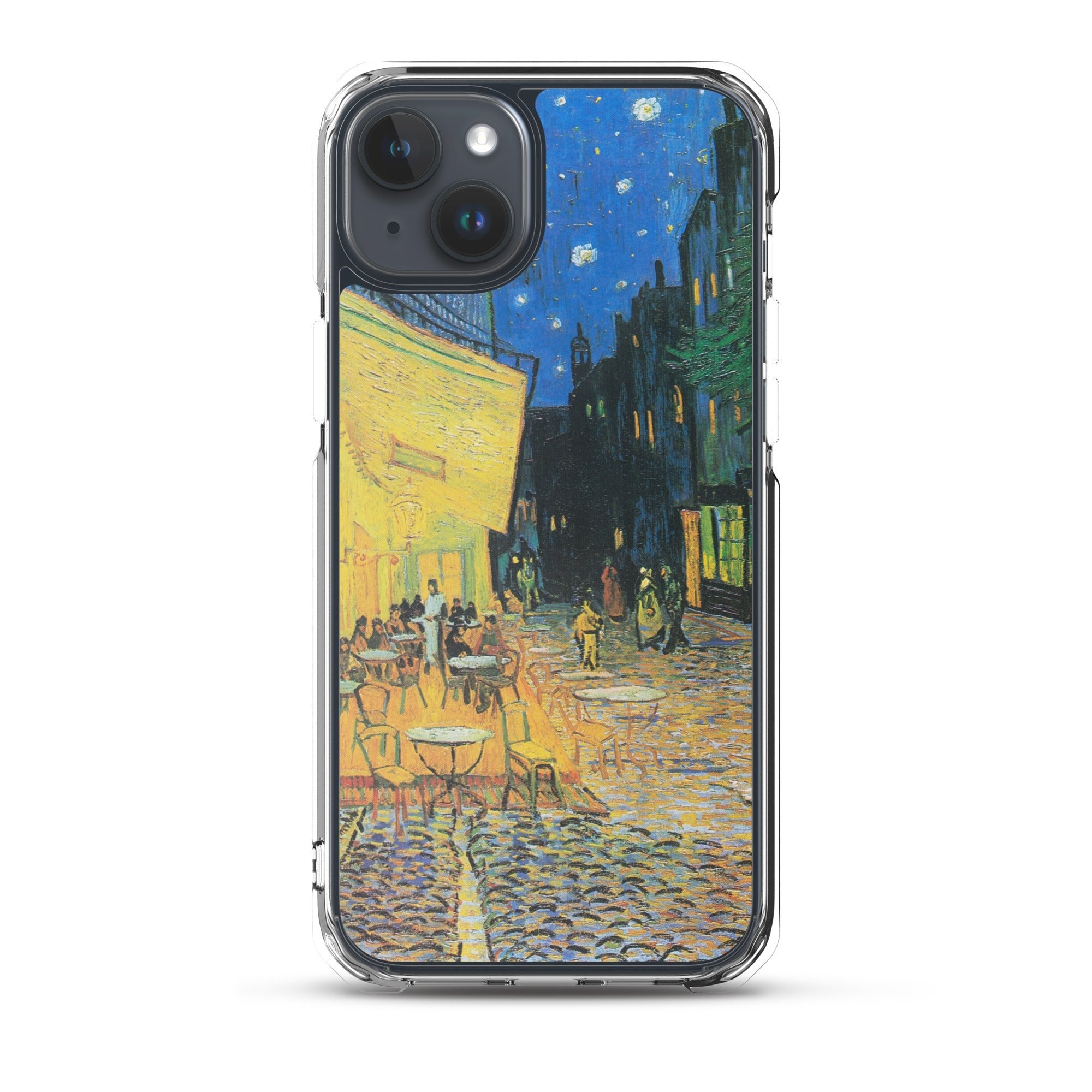     Clear Case for iPhone® - Café Terrace at Night by Vincent van Gogh -  The Culturalife