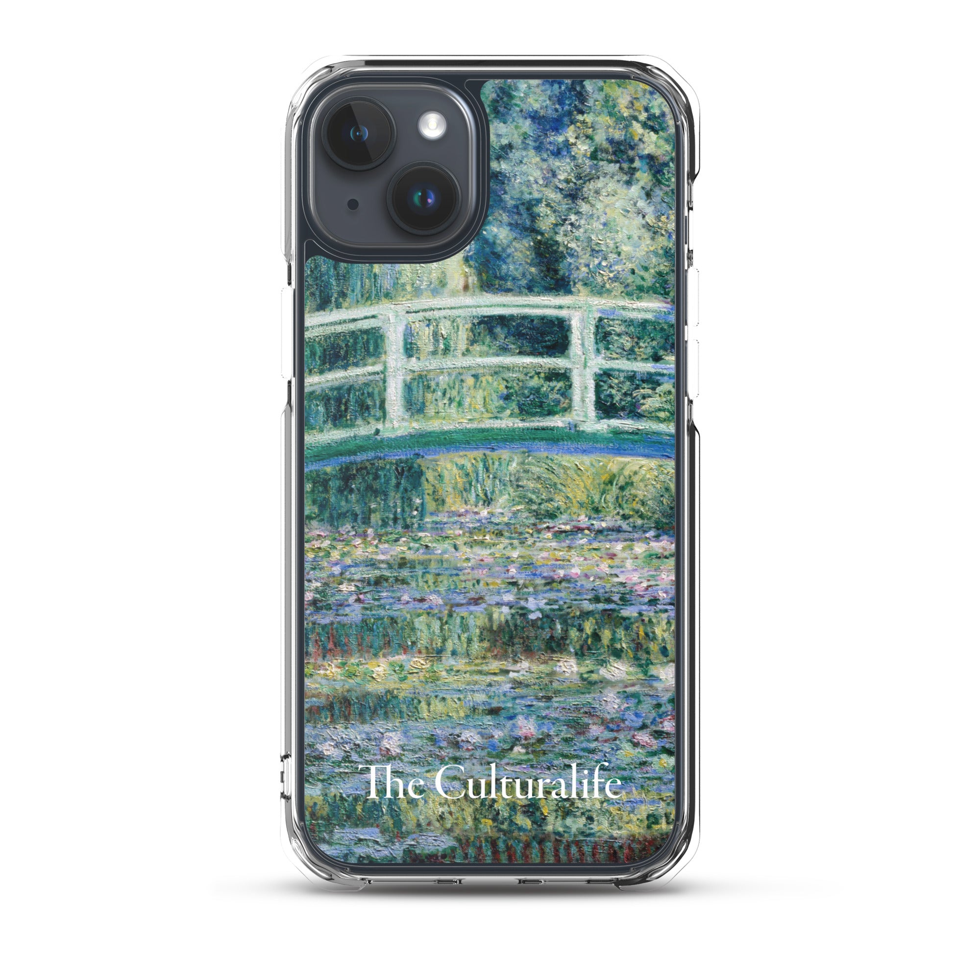     Clear Case for iPhone® - Water Lilies and Japanese Bridge by Claude Monet -  The Culturalife