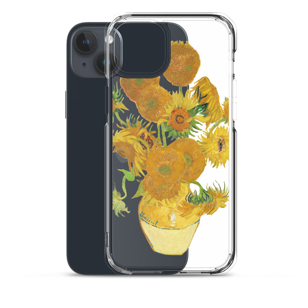 Accessories    Clear Case for iPhone® - Sunflowers by Vincent van Gogh -  The Culturalife