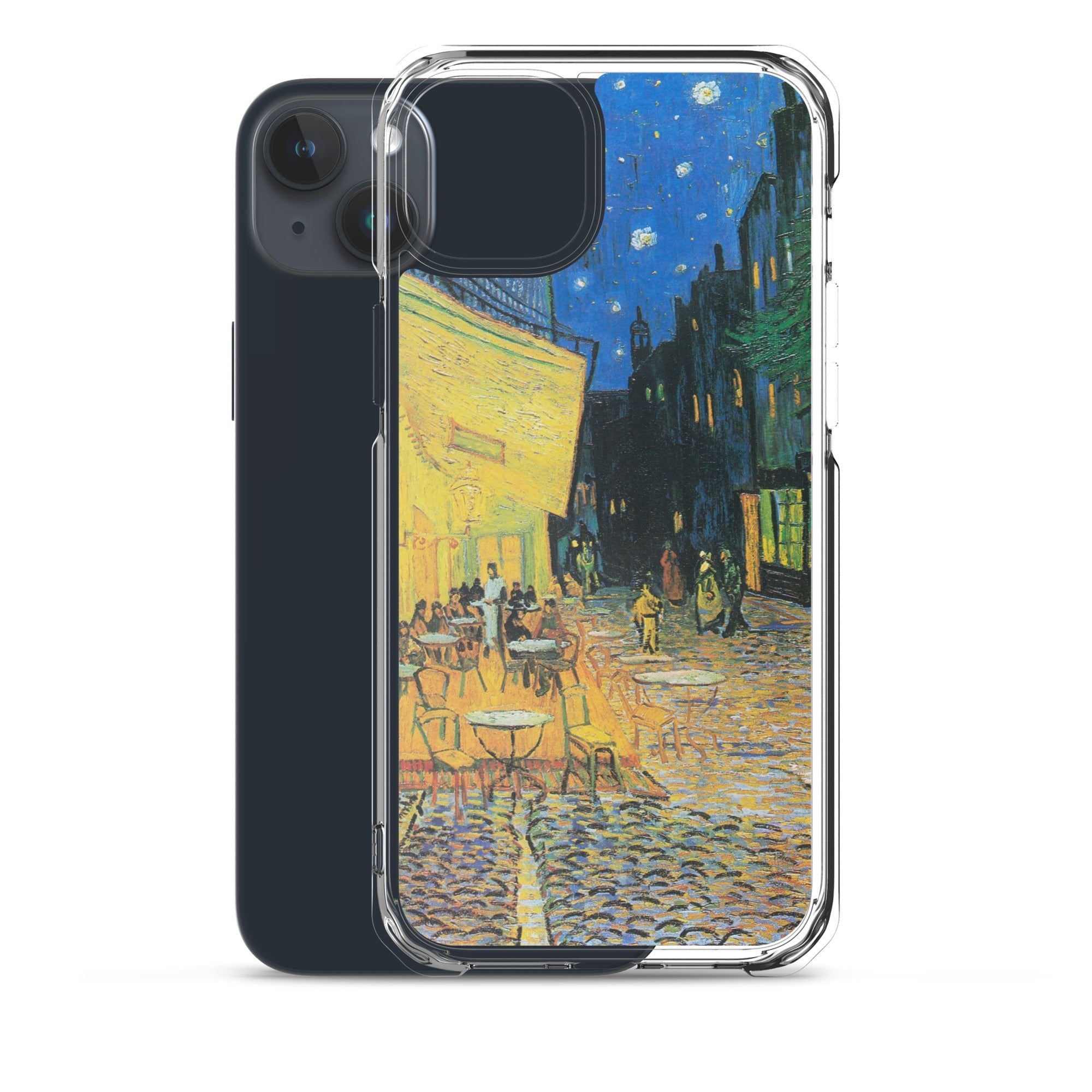    Clear Case for iPhone® - Café Terrace at Night by Vincent van Gogh -  The Culturalife