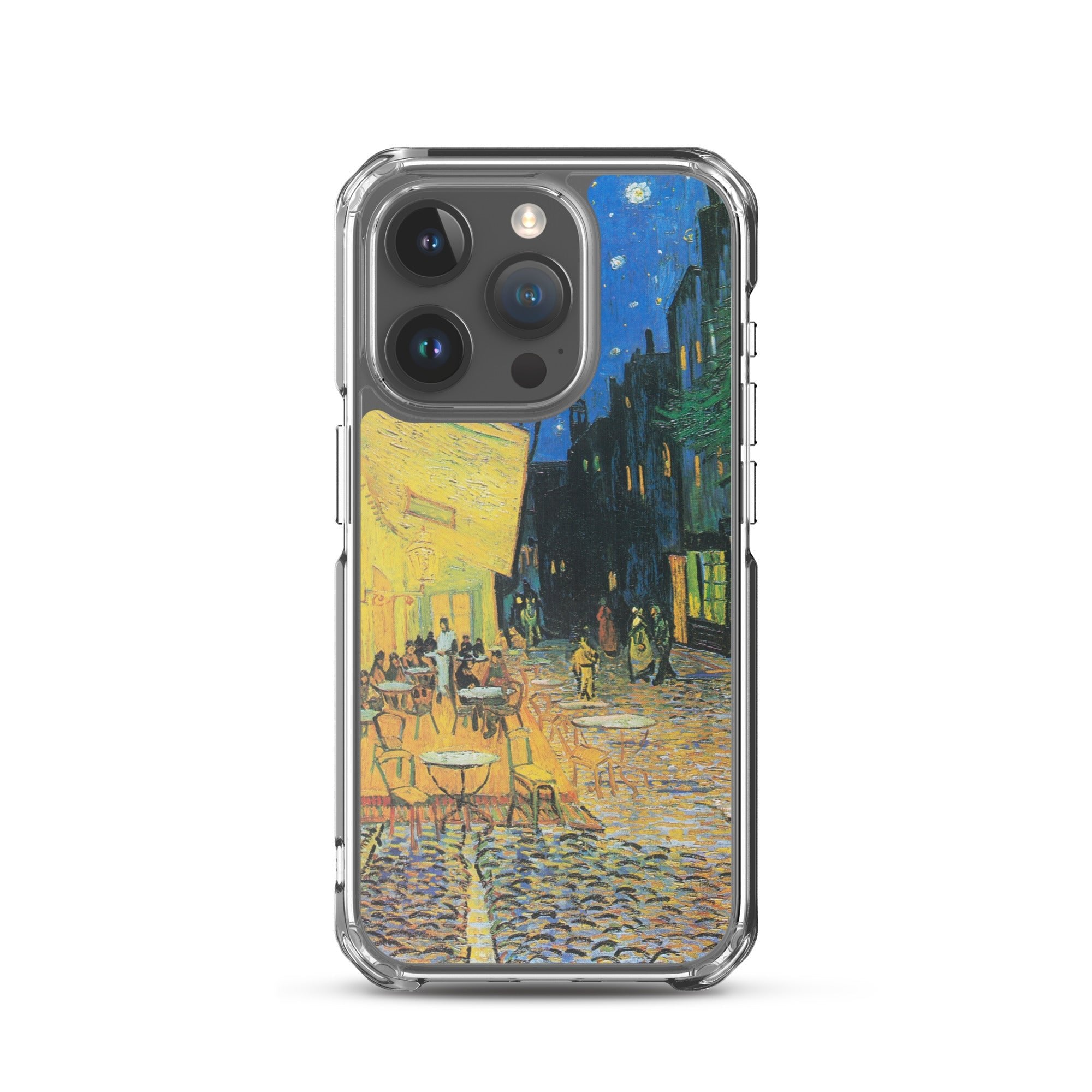     Clear Case for iPhone® - Café Terrace at Night by Vincent van Gogh -  The Culturalife