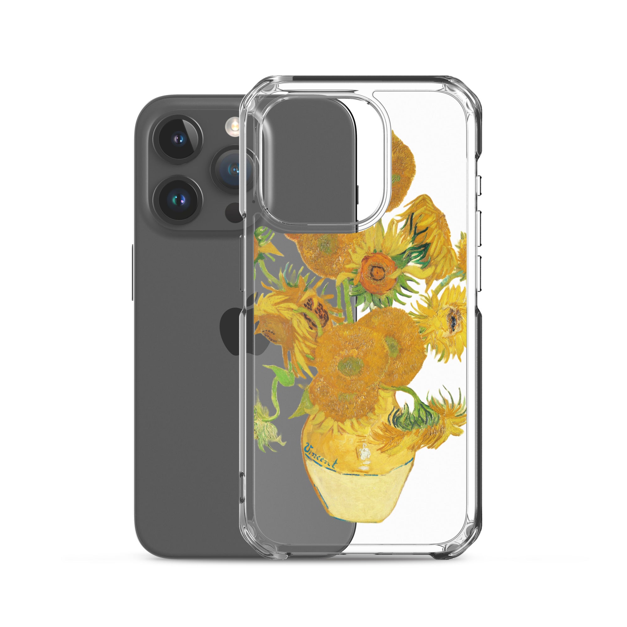 Accessories    Clear Case for iPhone® - Sunflowers by Vincent van Gogh -  The Culturalife