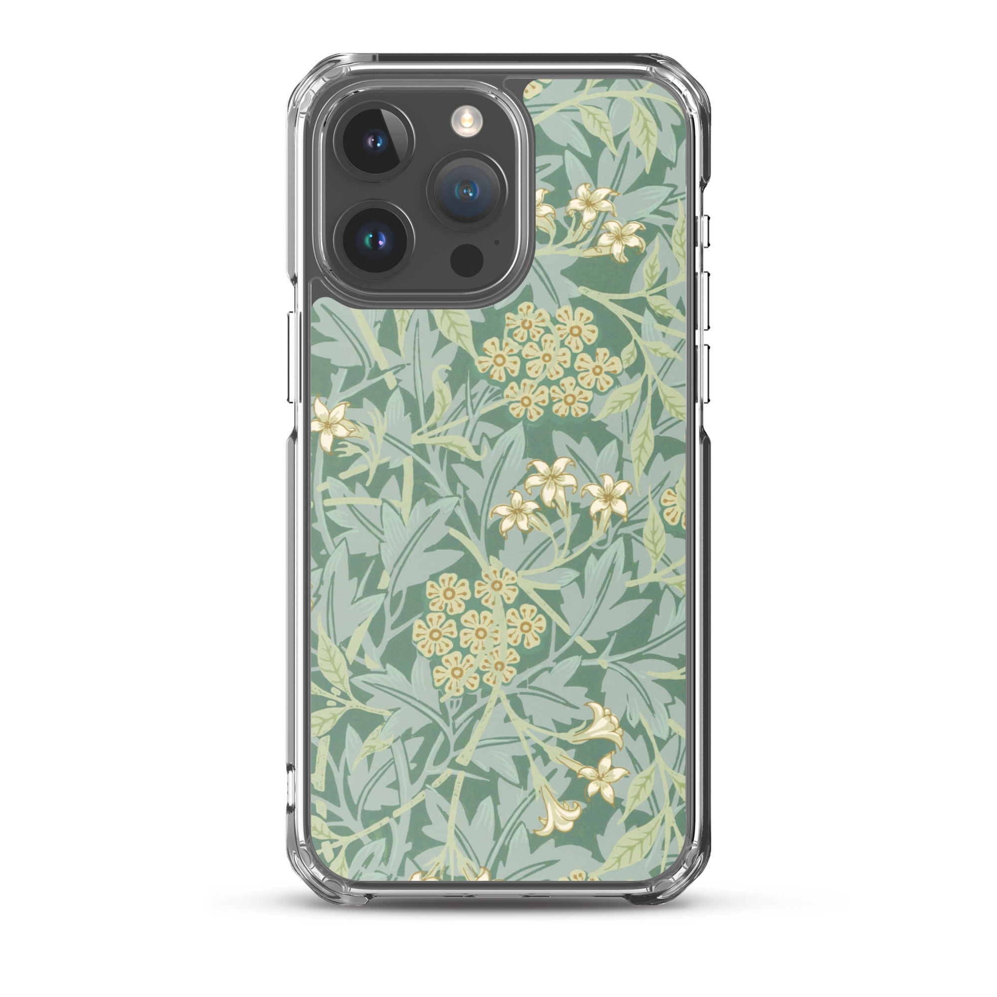 Accessories    Clear Case for iPhone®  - Jasmine Pattern by William Morris -  The Culturalife