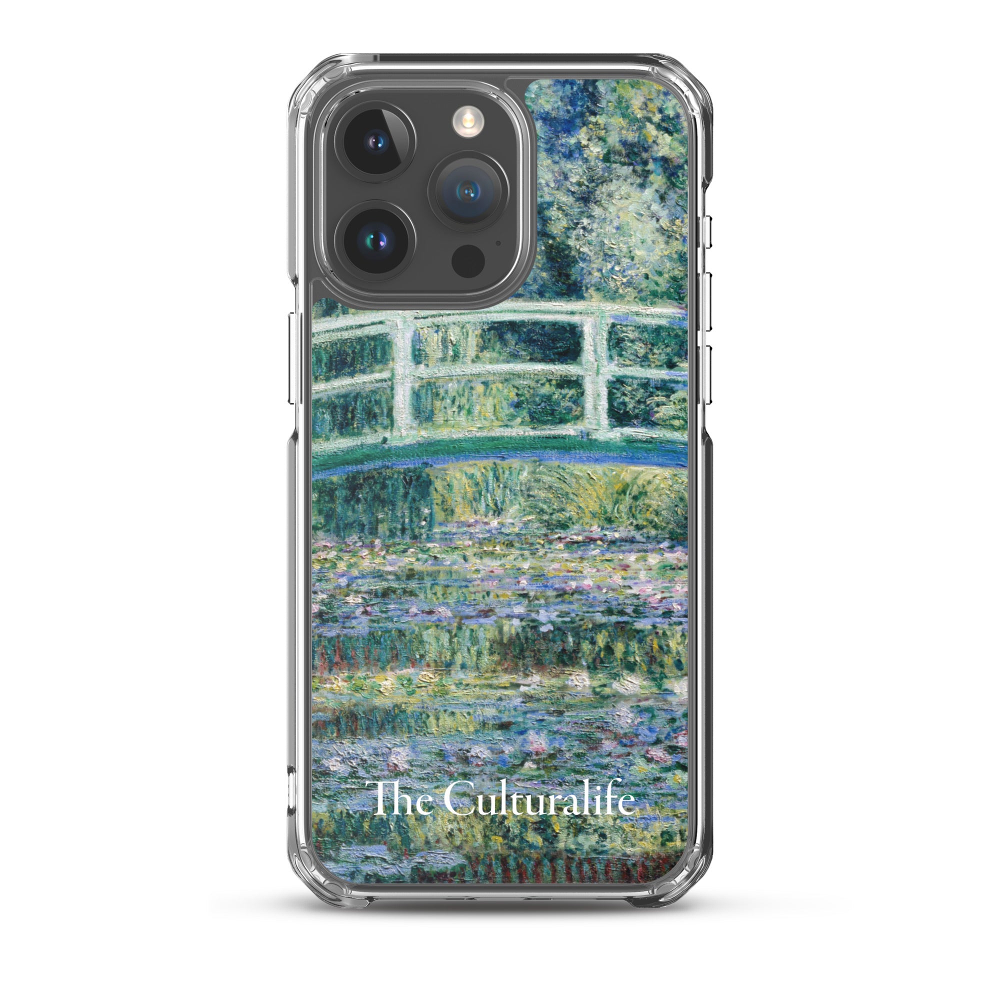     Clear Case for iPhone® - Water Lilies and Japanese Bridge by Claude Monet -  The Culturalife