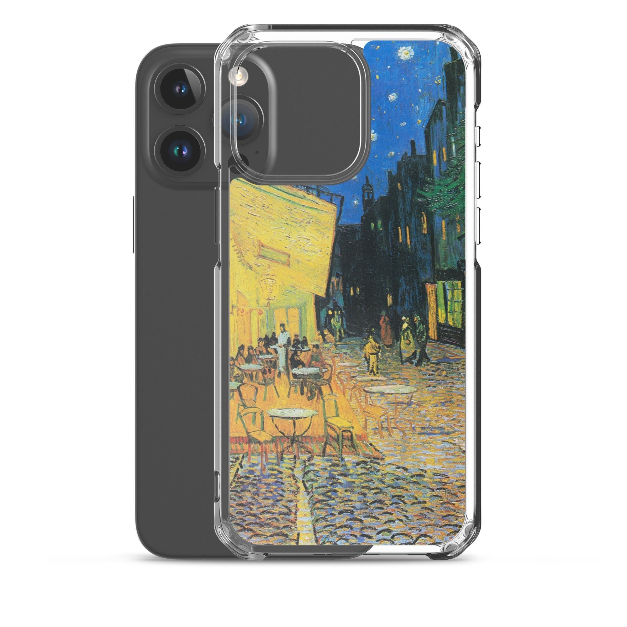     Clear Case for iPhone® - Café Terrace at Night by Vincent van Gogh -  The Culturalife