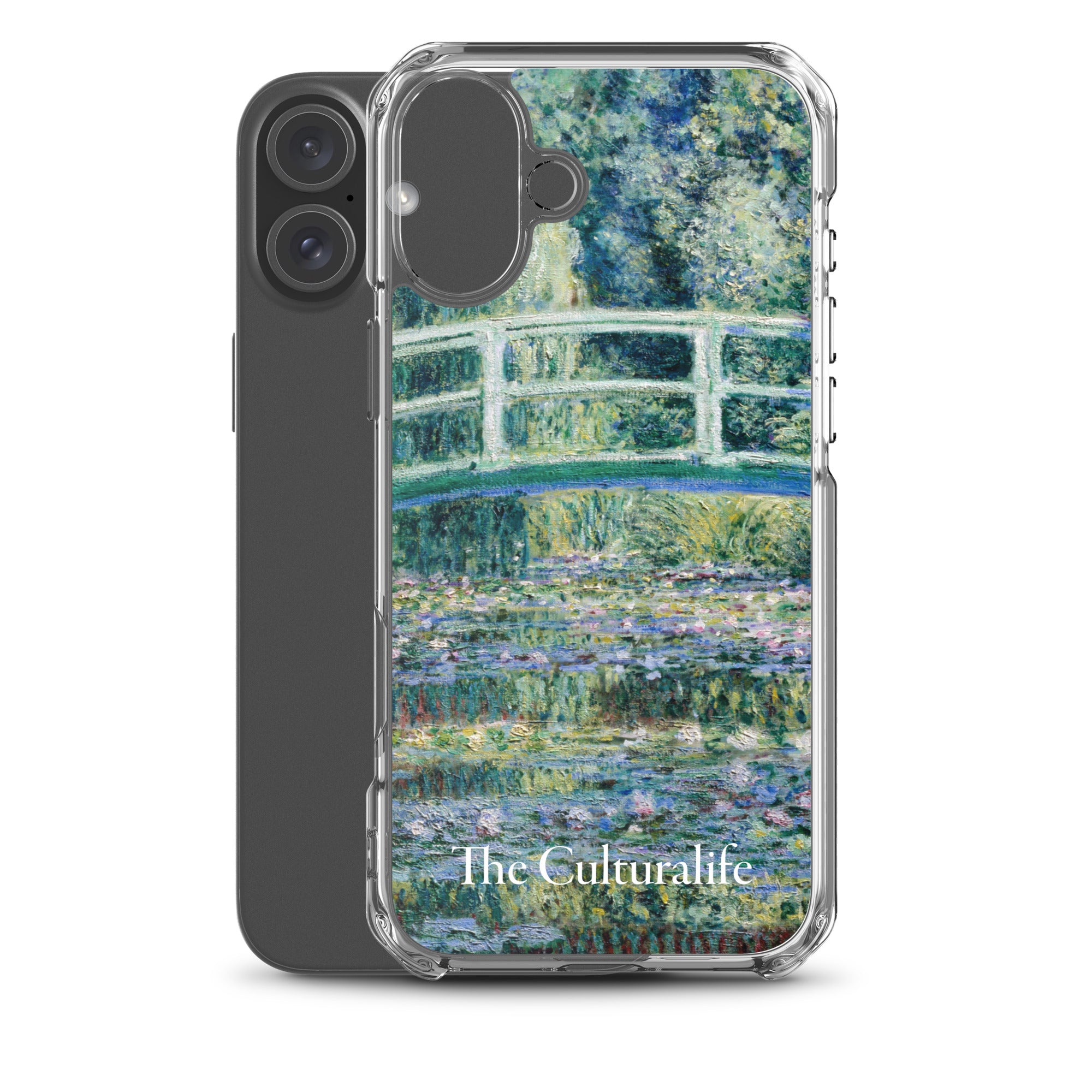     Clear Case for iPhone® - Water Lilies and Japanese Bridge by Claude Monet -  The Culturalife