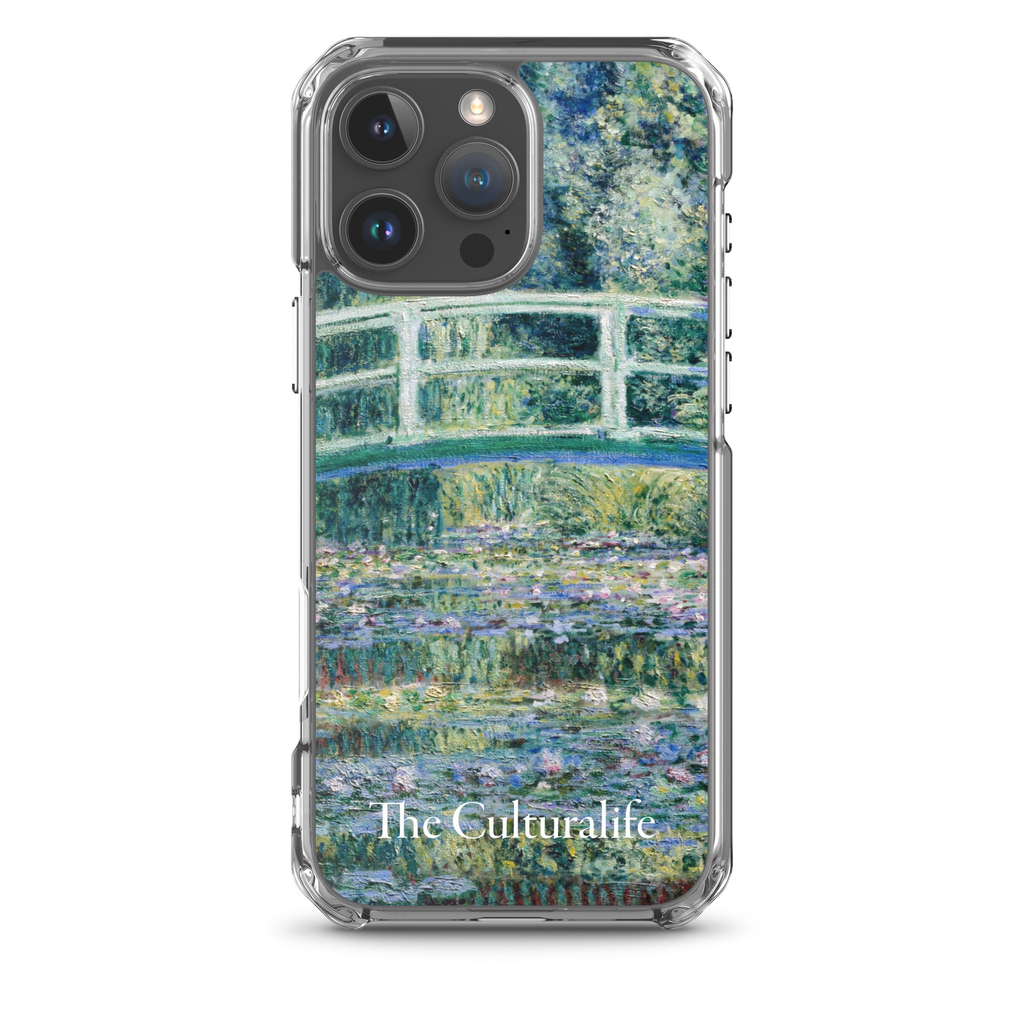     Clear Case for iPhone® - Water Lilies and Japanese Bridge by Claude Monet -  The Culturalife